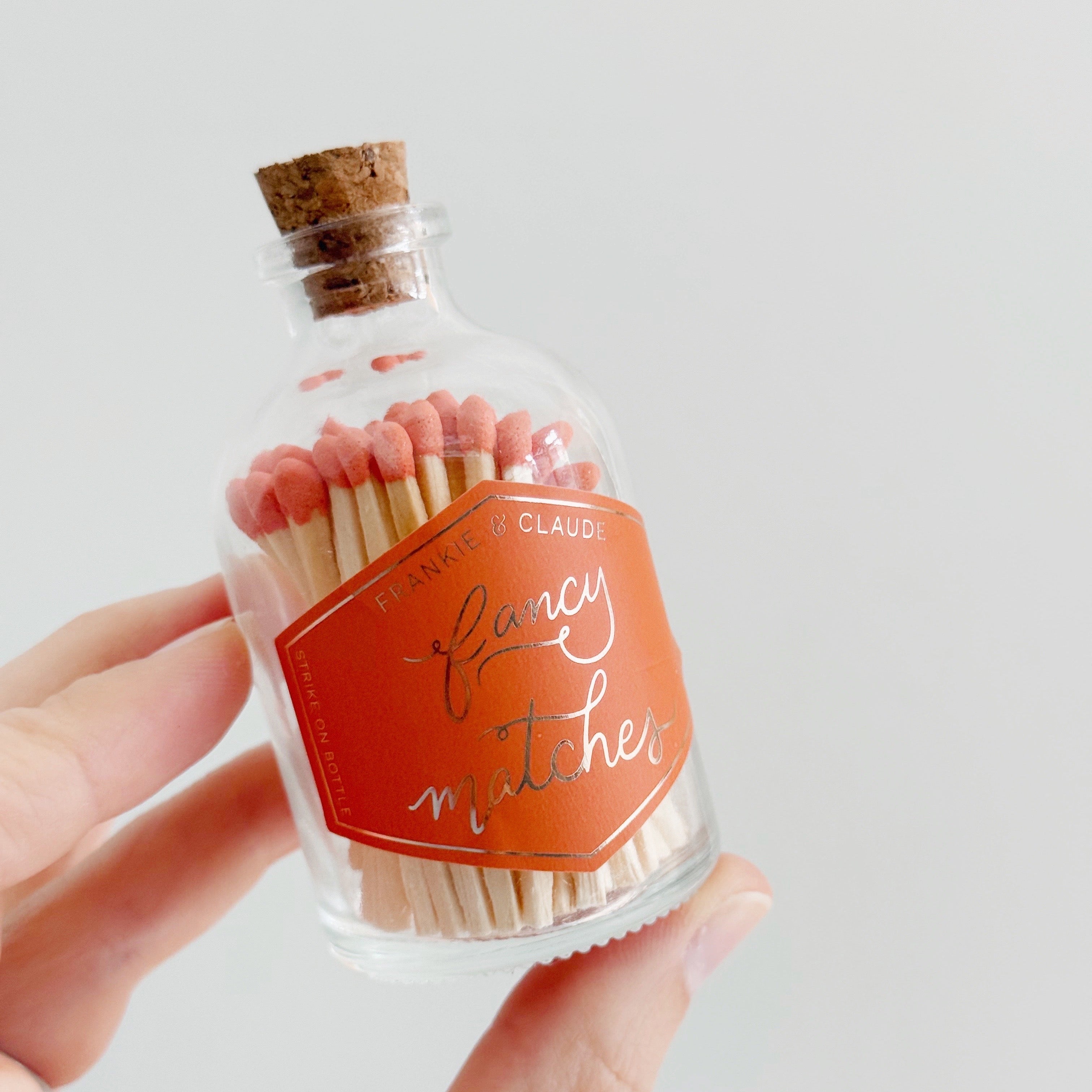 Pumpkin Orange Match Jar