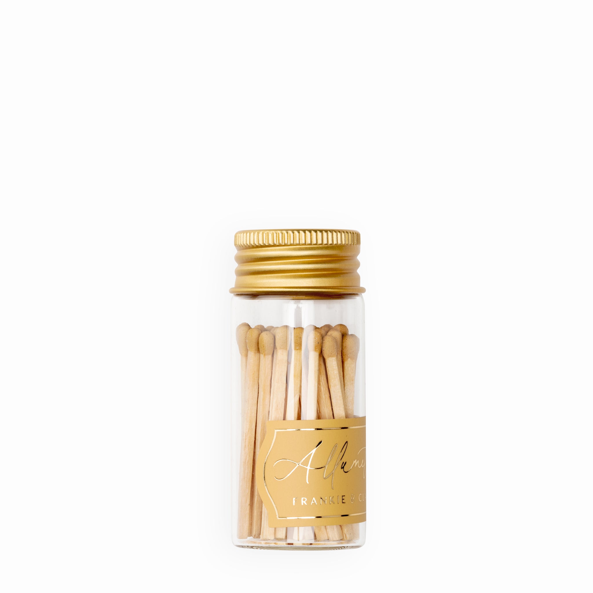 Honey Gold Allumette Match Jar