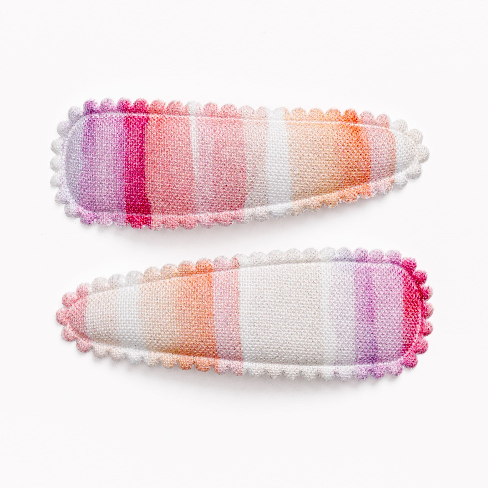 Chloe Pink Watercolor Hair Clips