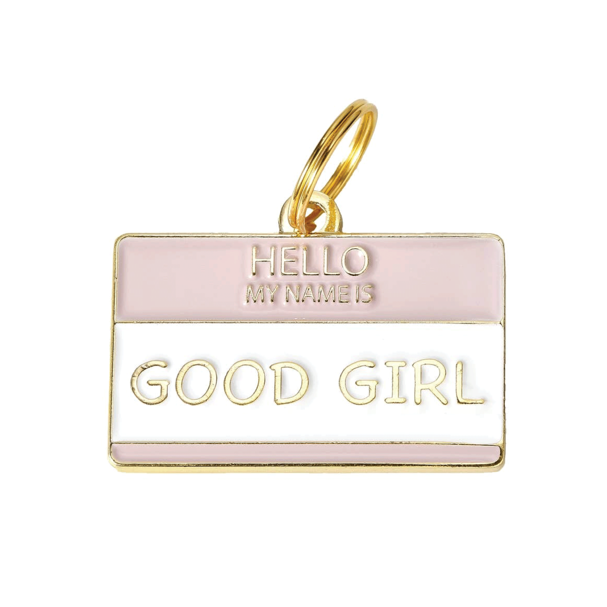 Good Girl Pet Id Tag