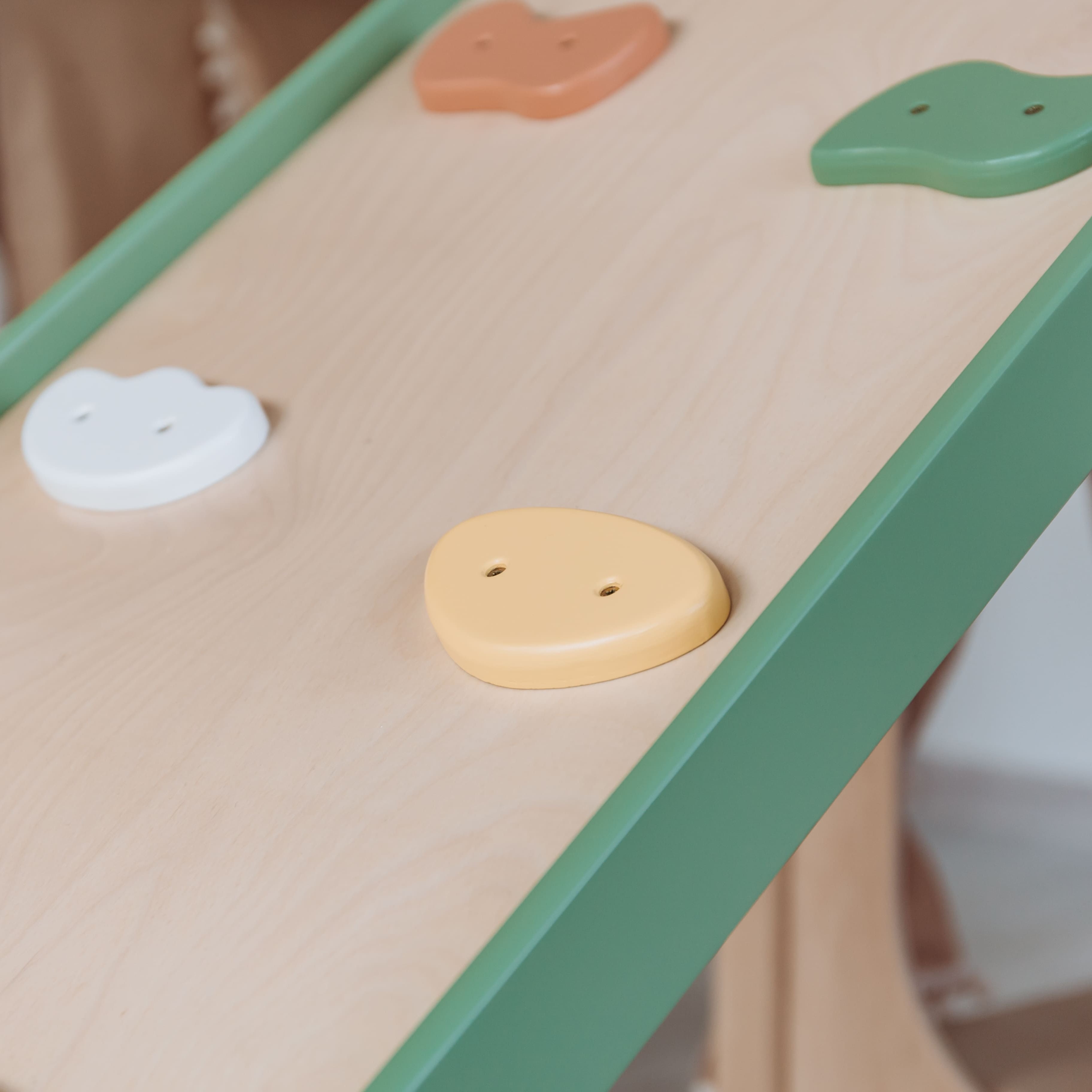 Large Indoor Wood Playground Climber with Houses