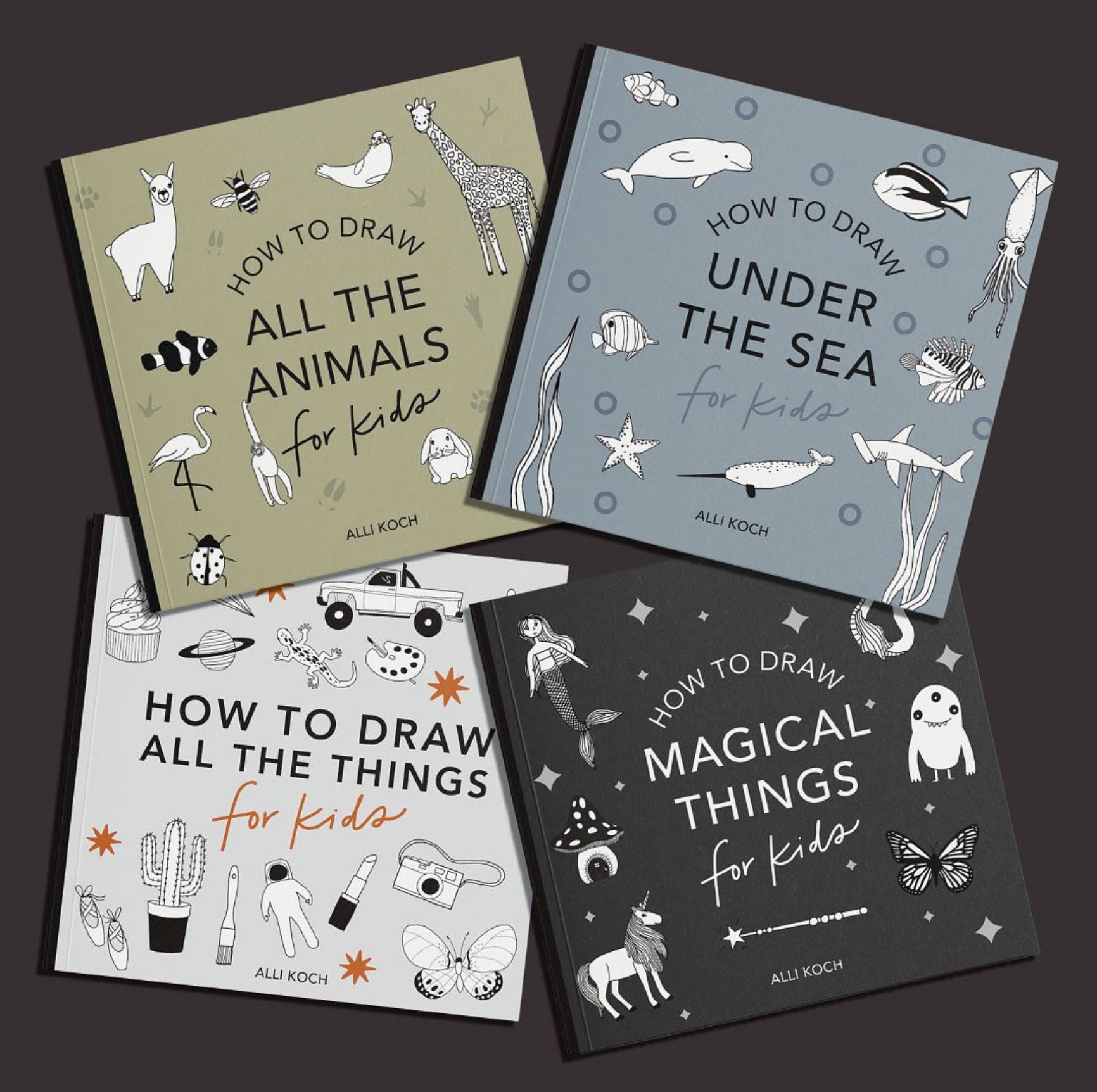 Magical Things: How to Draw Books for Kids, with Unicorns, Dragons, Mermaids, and More