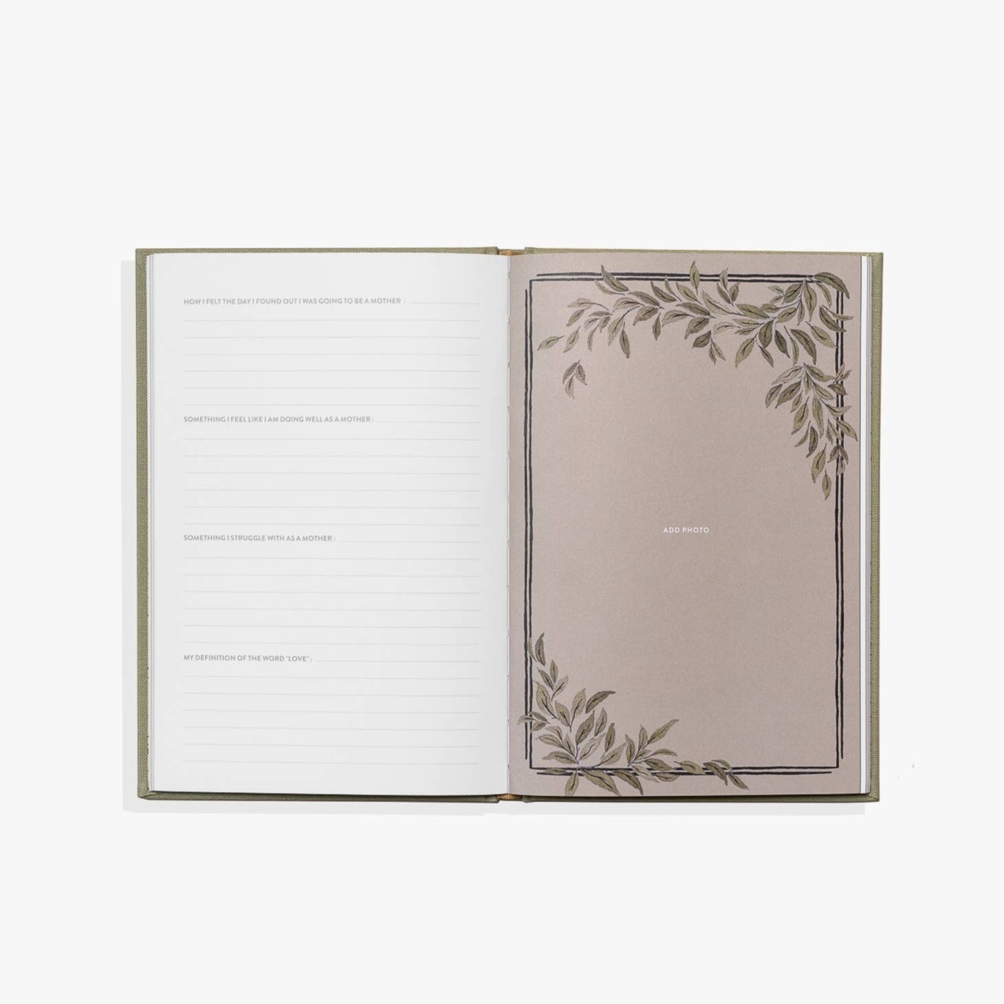 Mom's Story Keepsake Memory Book & Journal