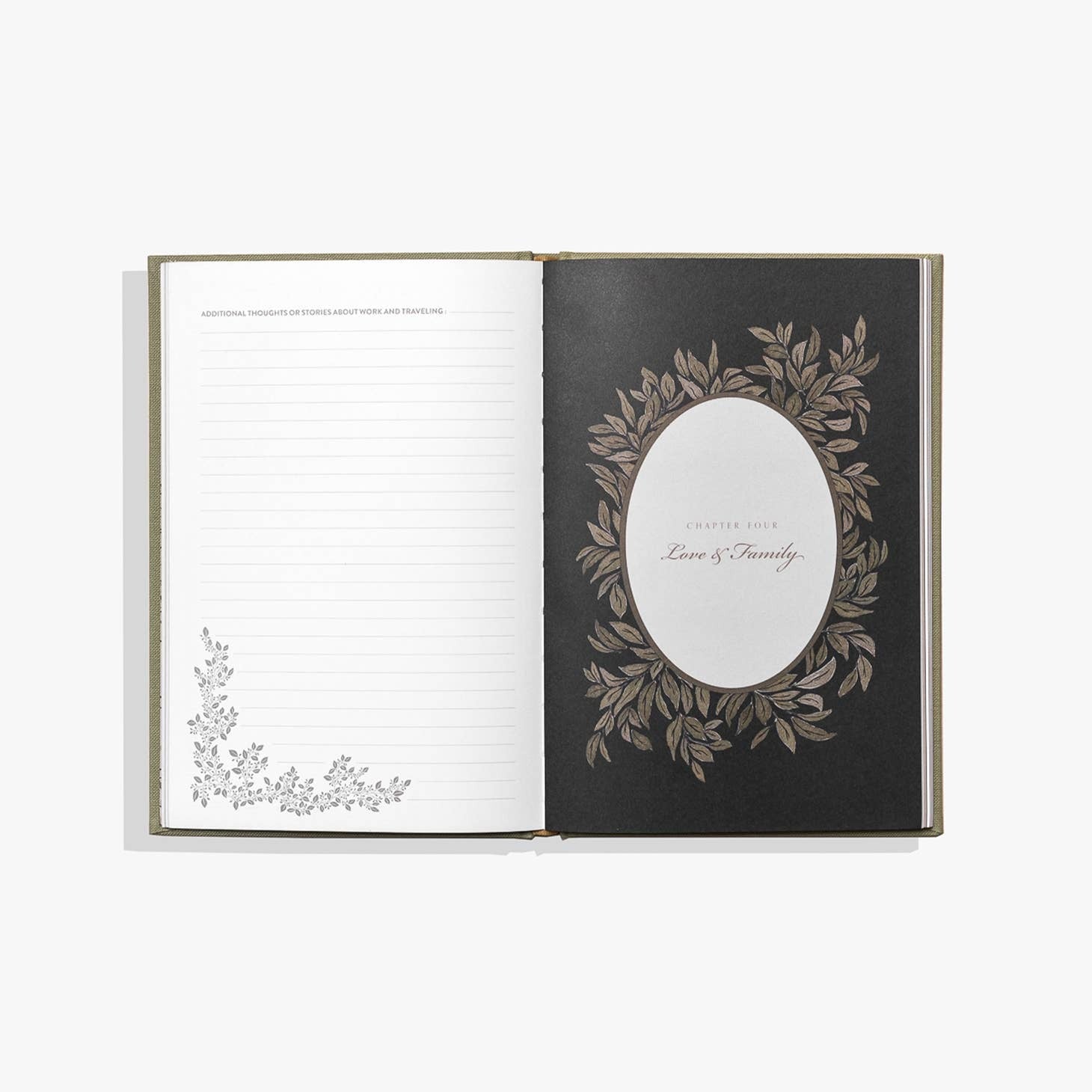 Mom's Story Keepsake Memory Book & Journal