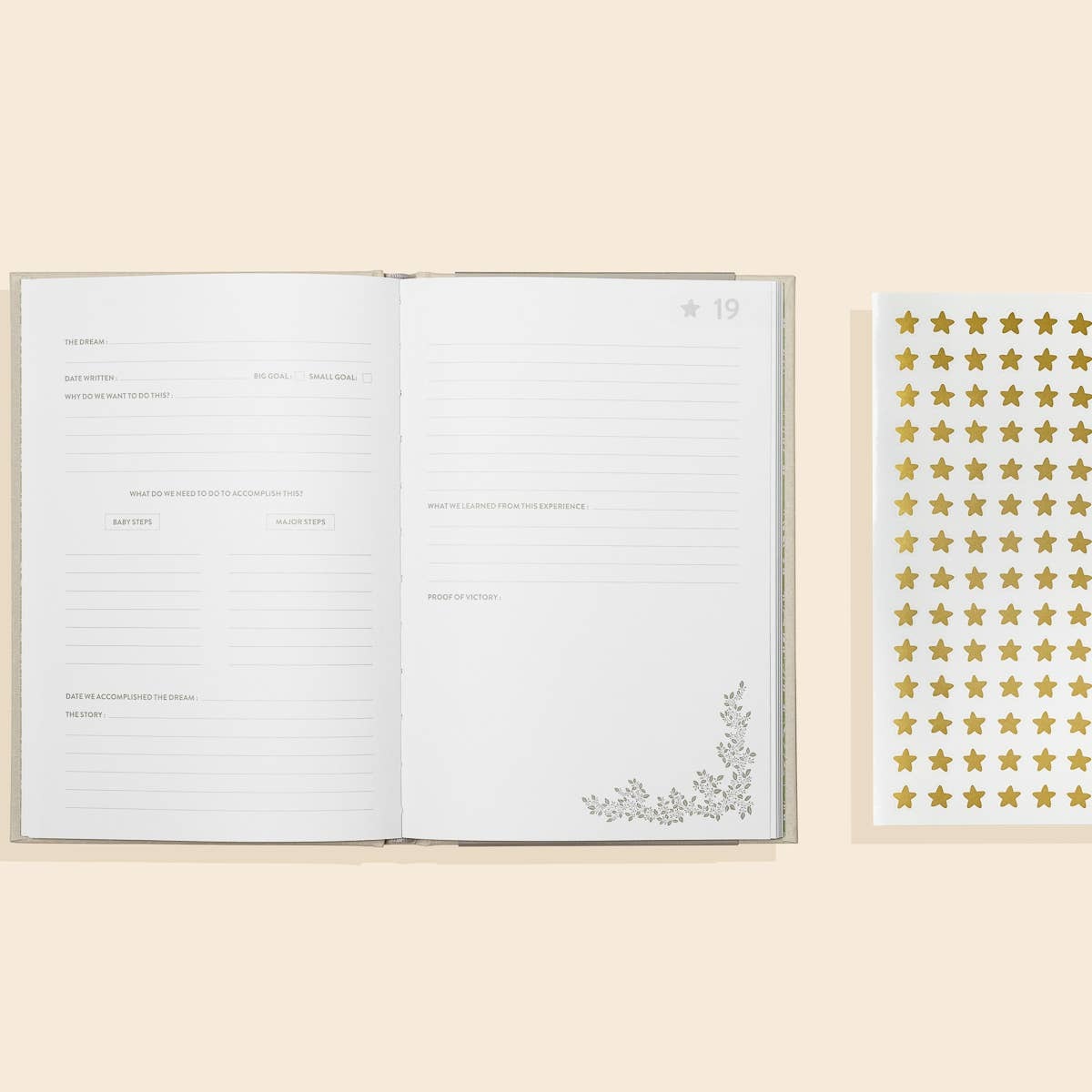 Our Bucket List Adventures Keepsake Memory Book & Journal