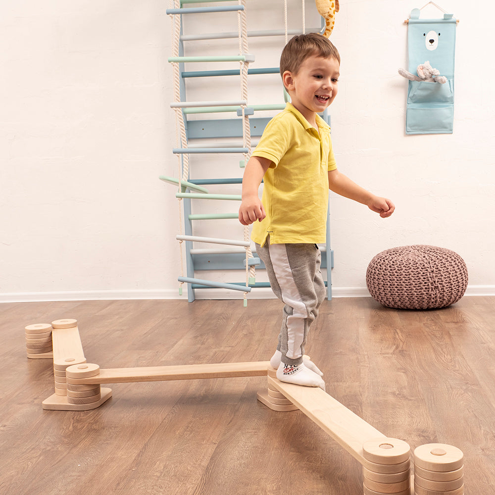 Wooden Balance Beam for Kids