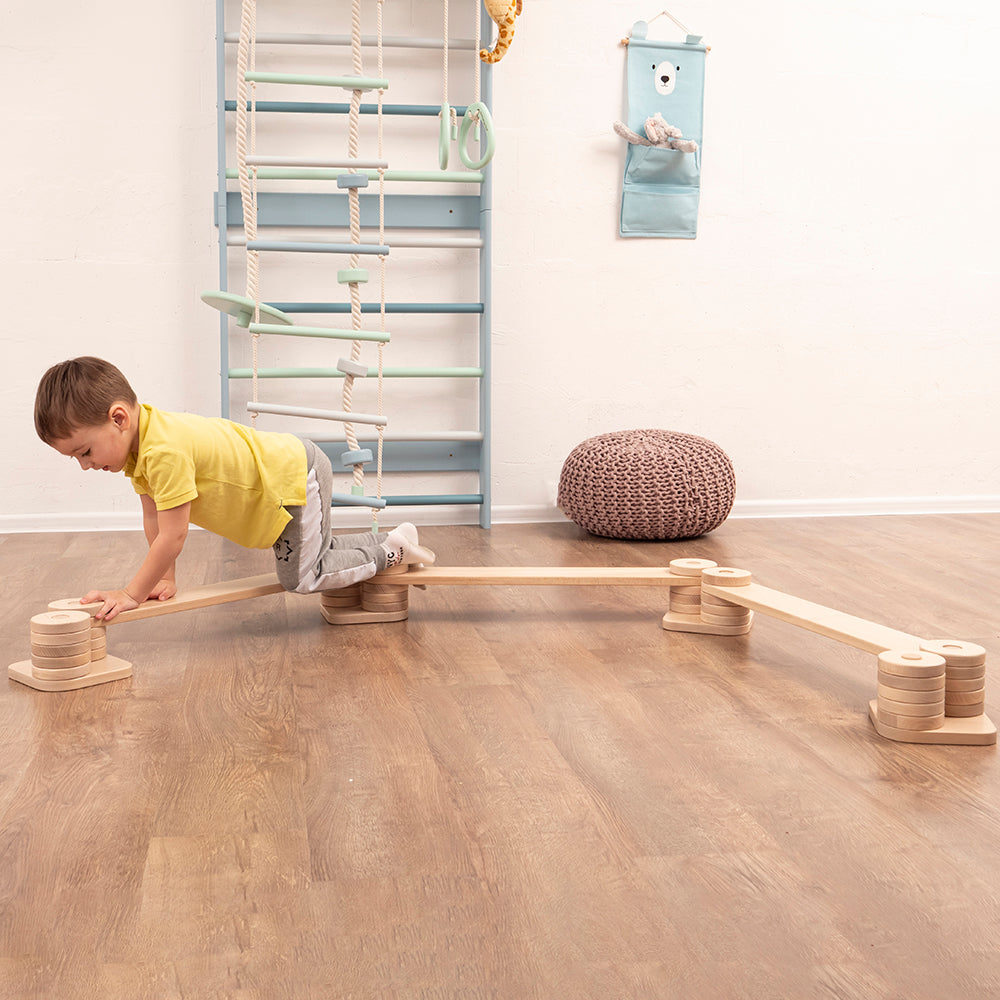 Wooden Balance Beam for Kids