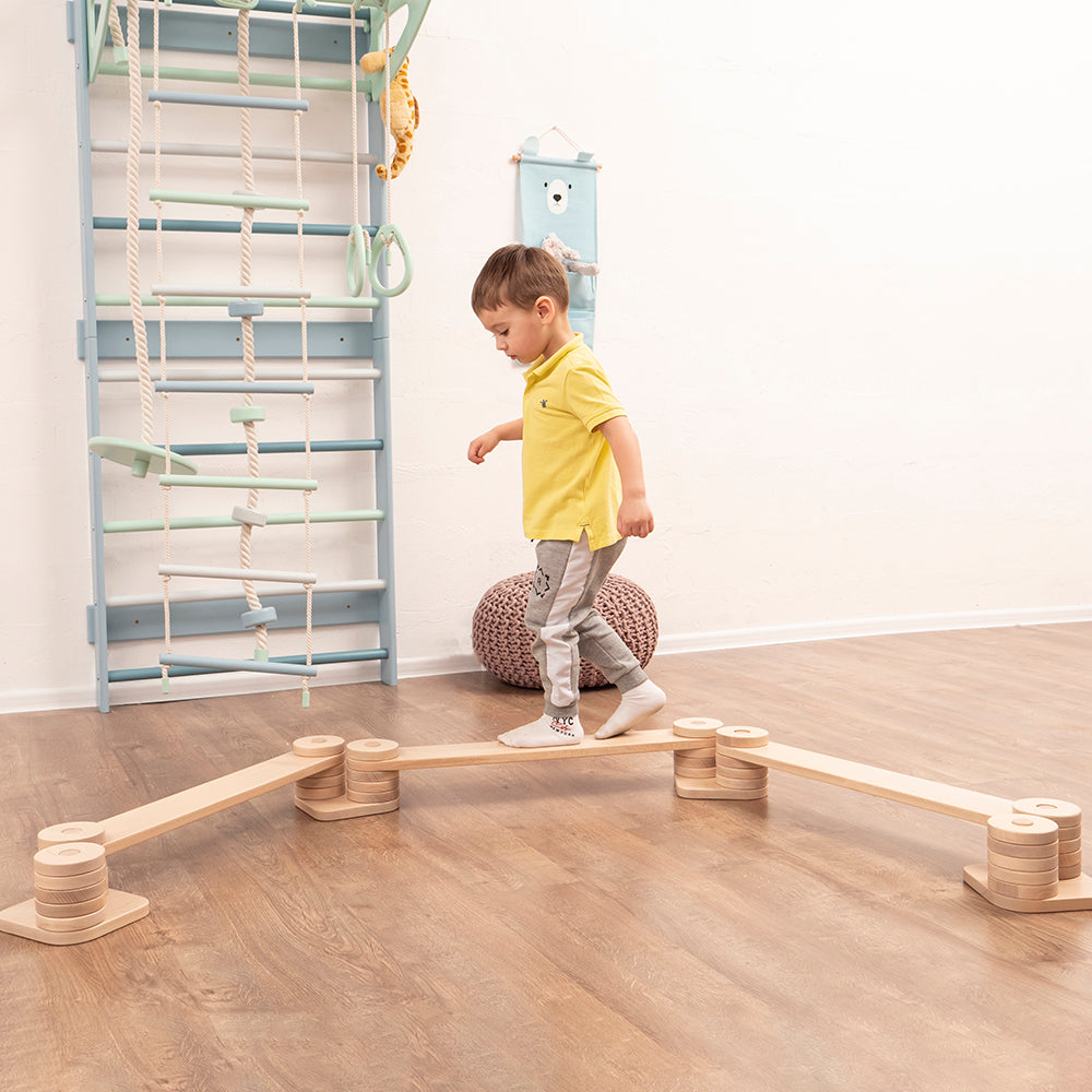 Wooden Balance Beam for Kids