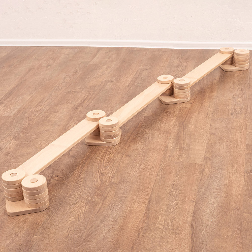 Wooden Balance Beam for Kids