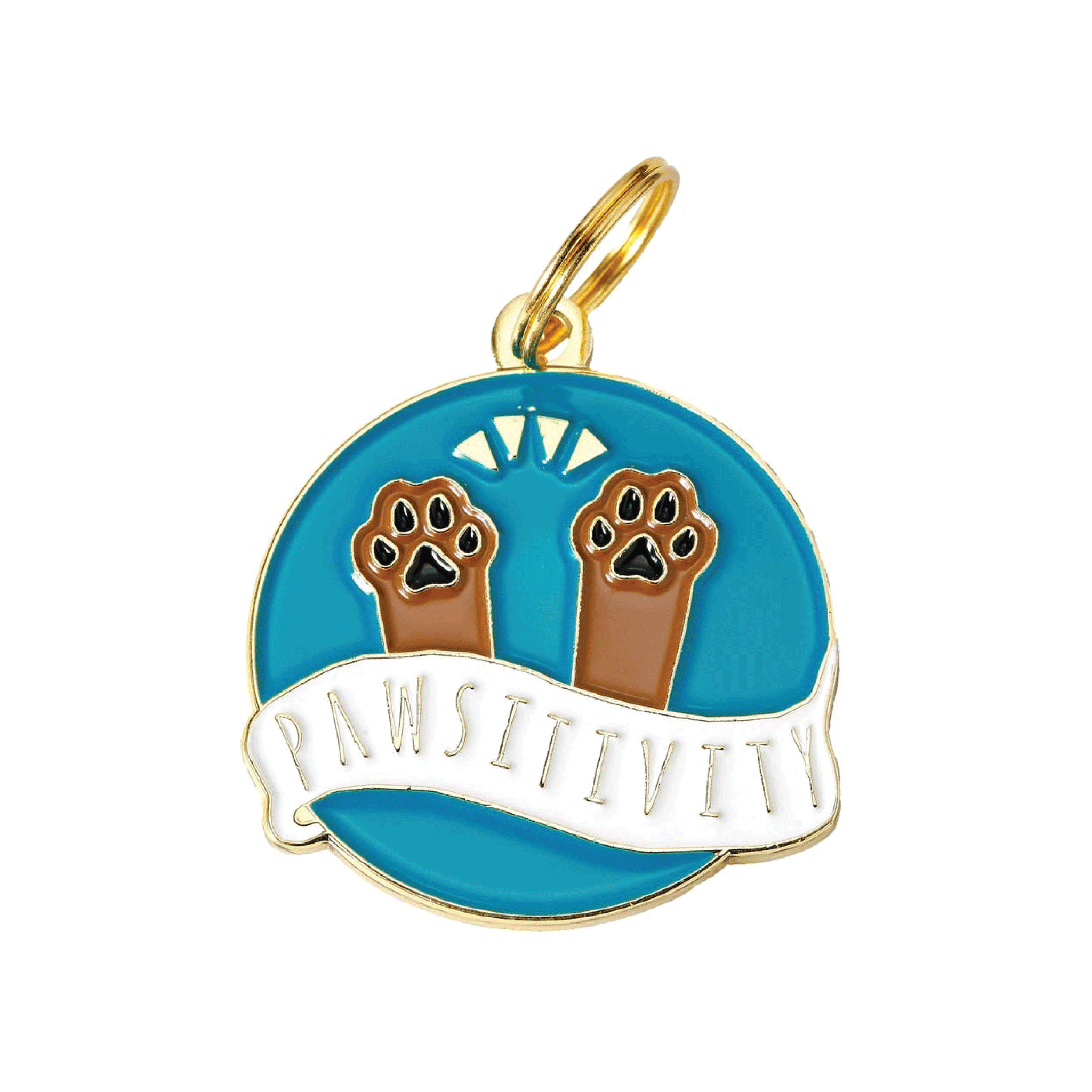 Pawsitivity Pet ID Tag