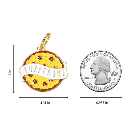 Pupperoni Pet Id Tag