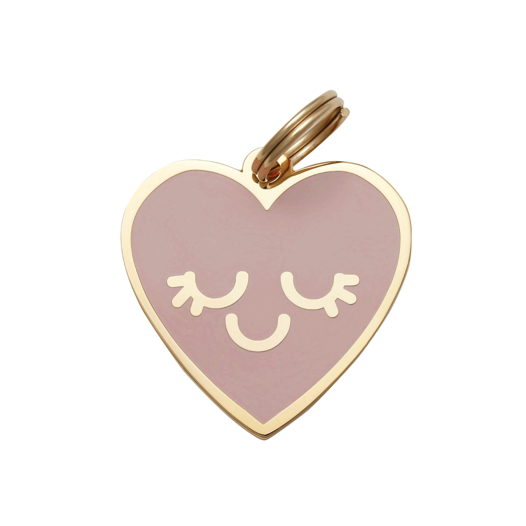Smiling Heart Pet Id Tag