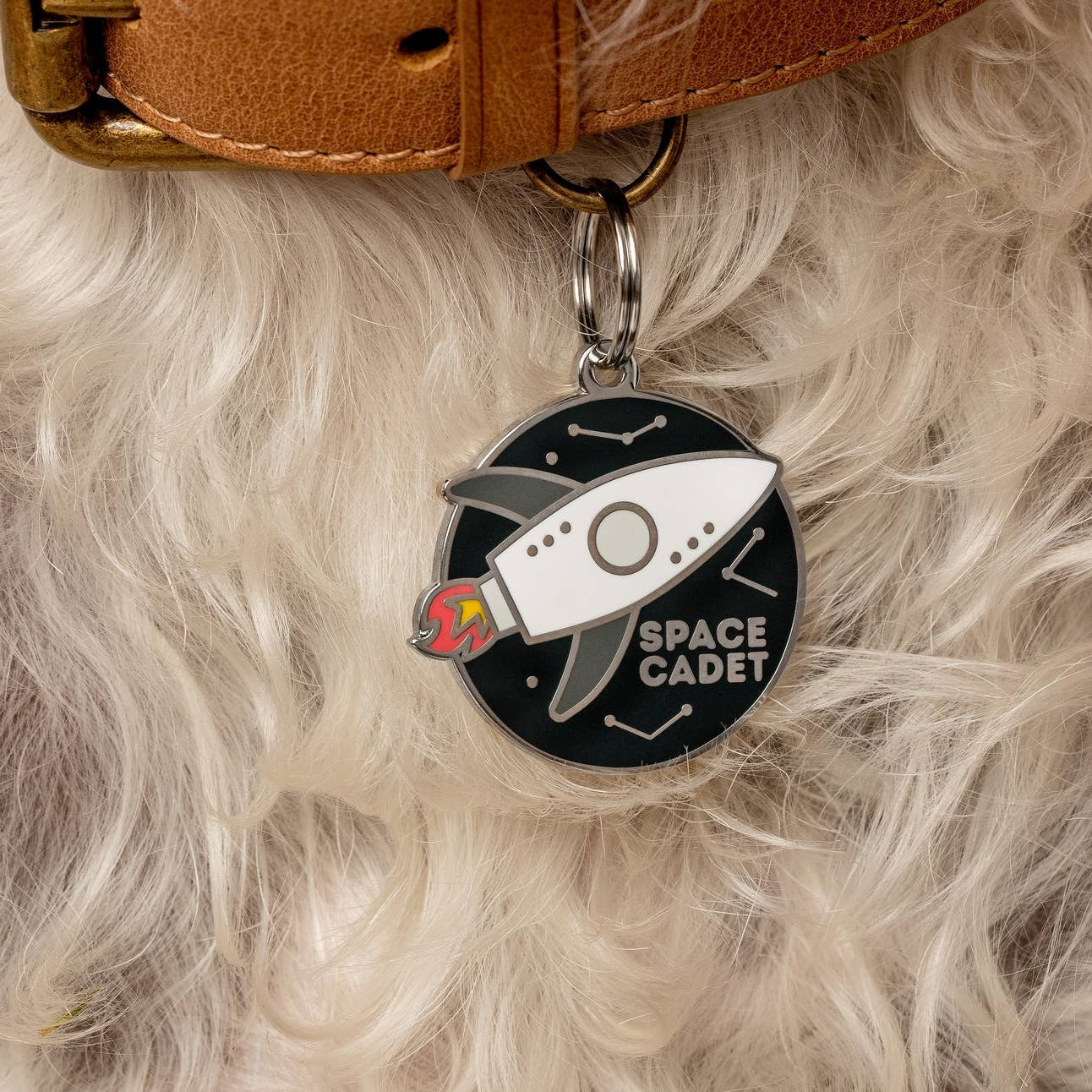 Space Cadet Pet Id Tag