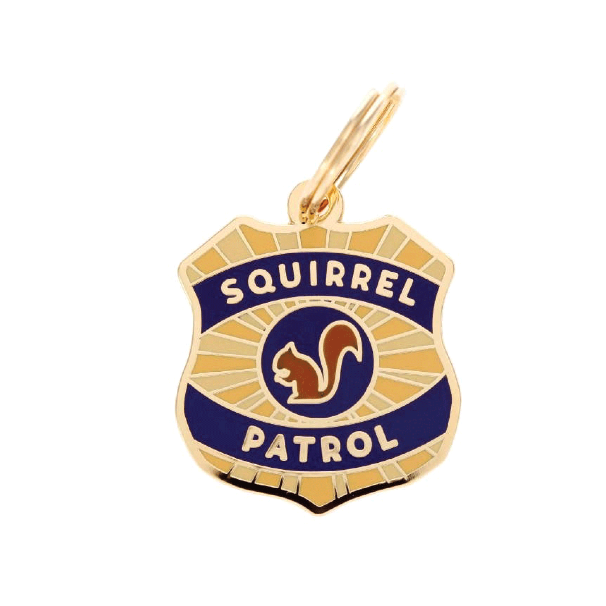 Squirrel Patrol Pet Id Tag