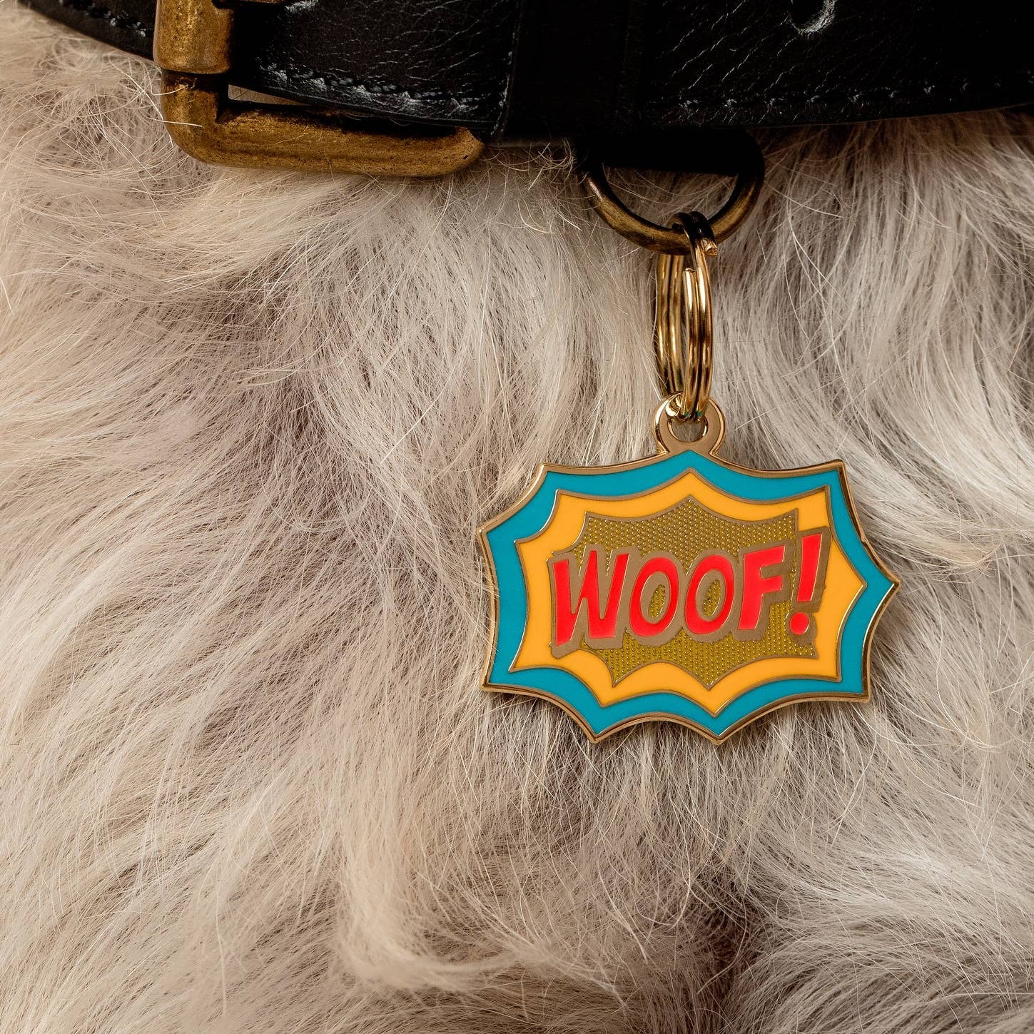 Woof! Pet Id Tag