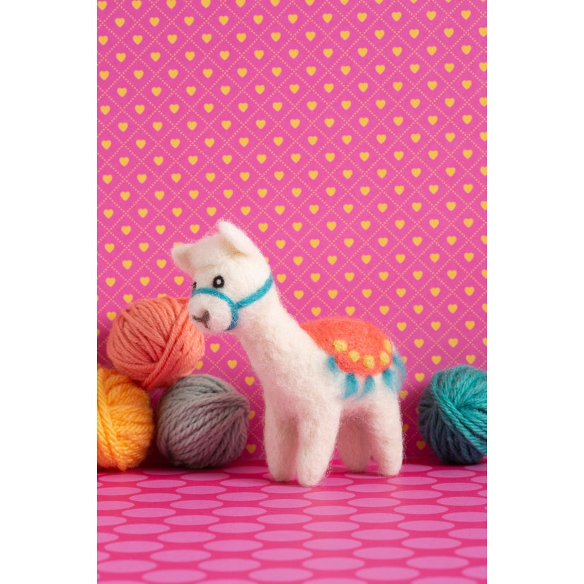 Alpaca Mini Needle Felting Kit