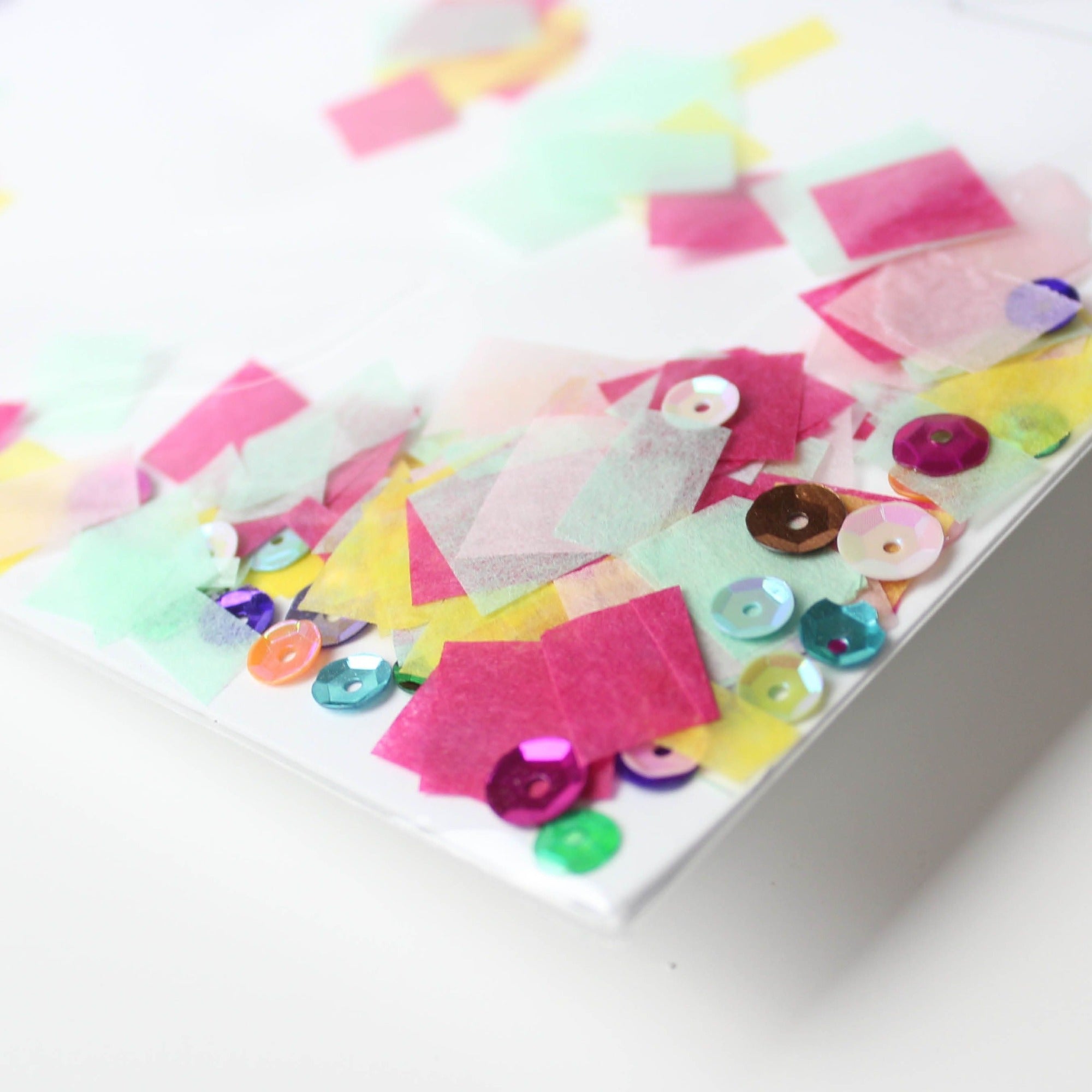 Birthday Brights Confettigram Card