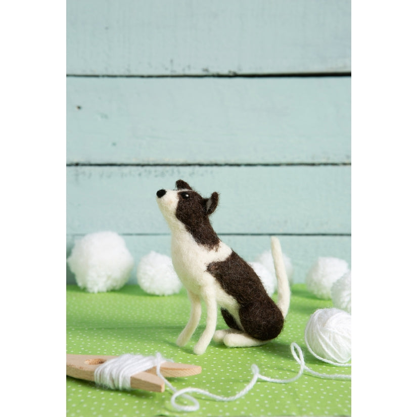 Border Collie Needle Felting Kit