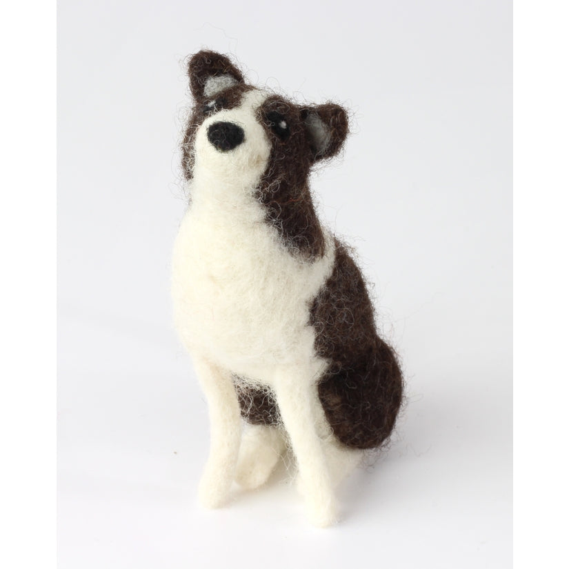 Border Collie Needle Felting Kit