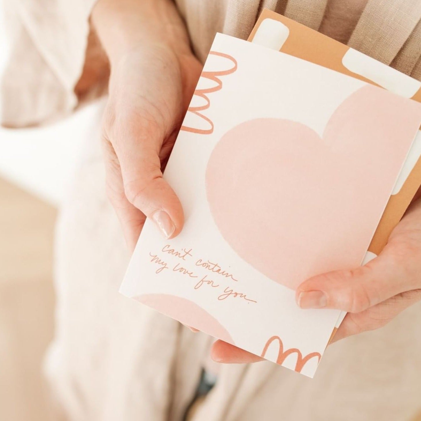 Can't Contain My Love for You Card