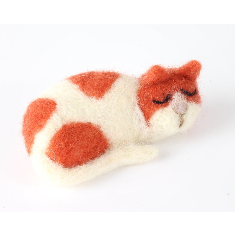 Cat Brooch Felting Kit