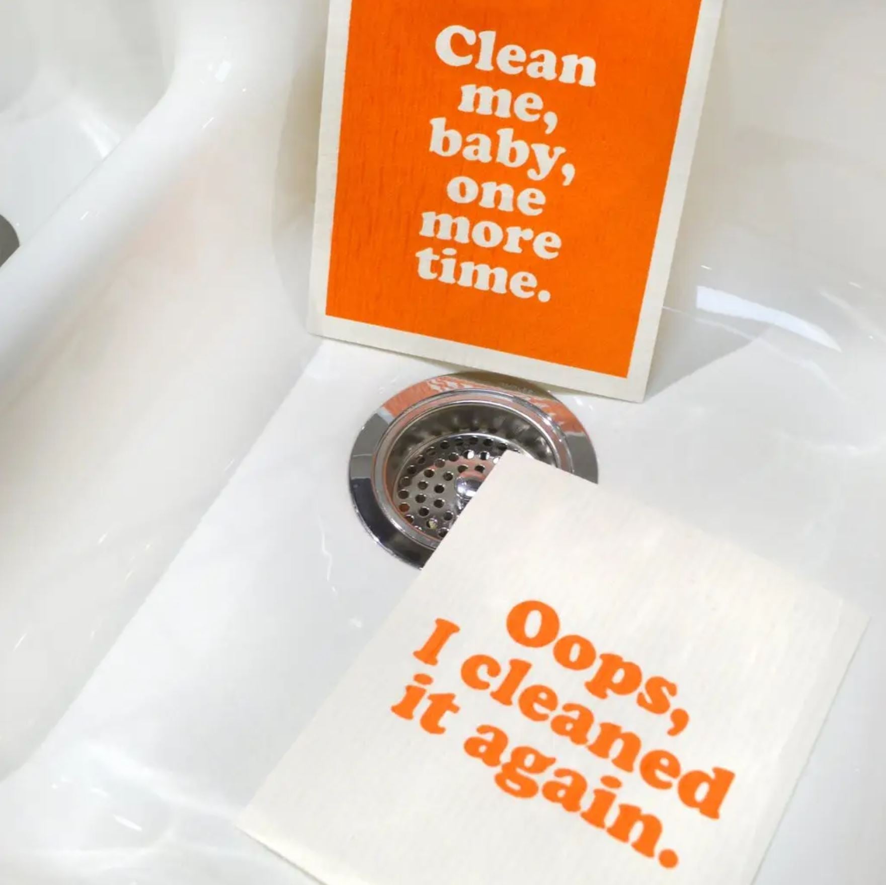 Clean Me Baby Swedish Dishcloth