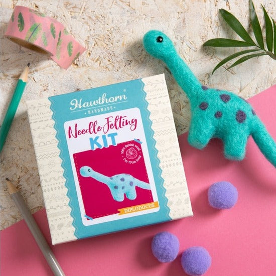 Diplodocus Mini Felting Kit