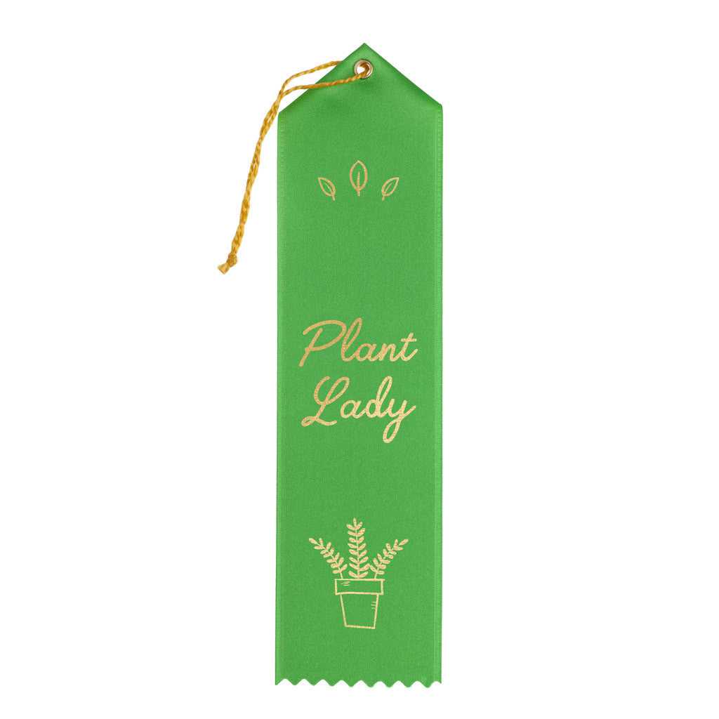 Plant lady award ribbon