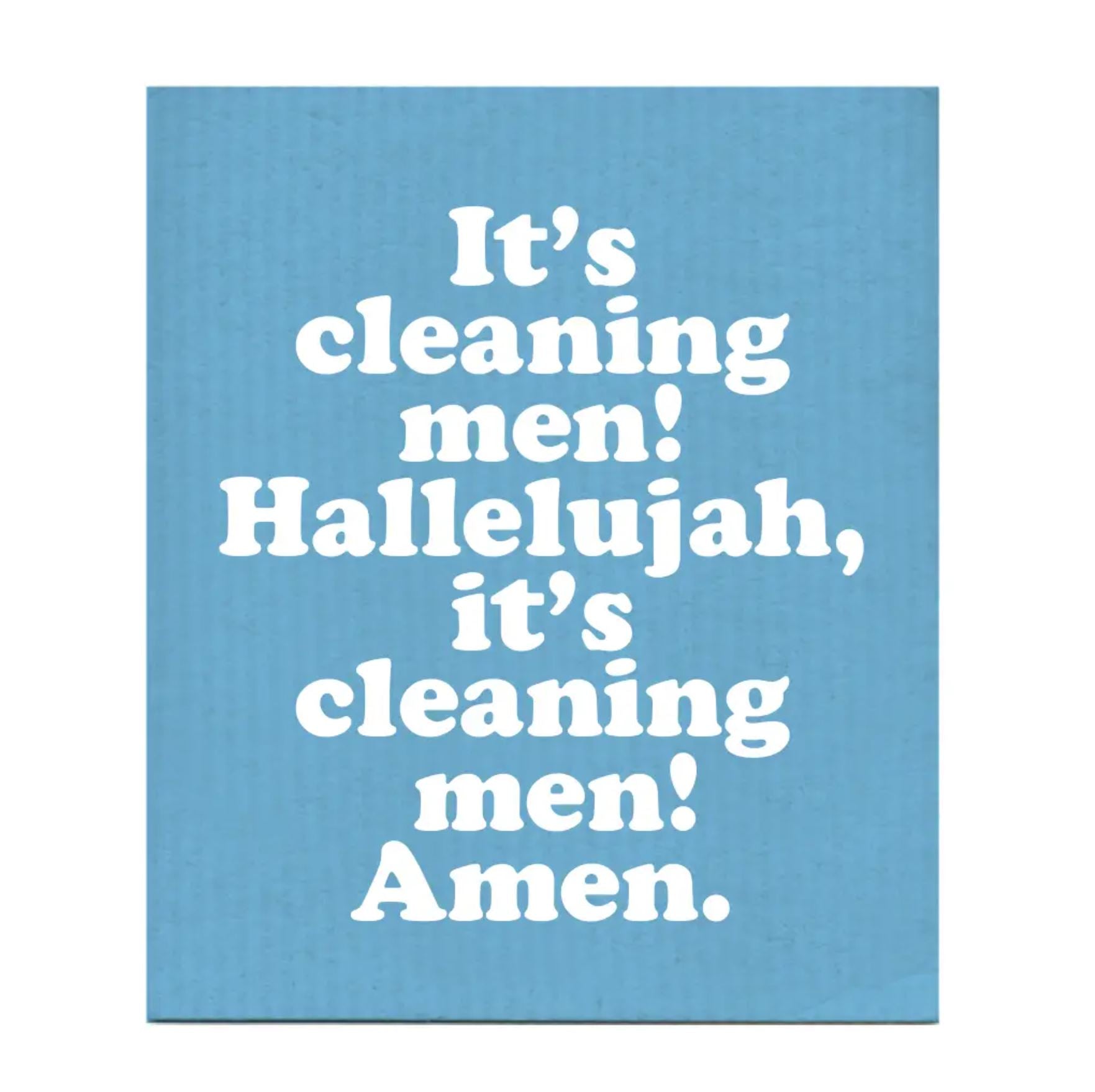 It's Cleaning Men Swedish Dishcloth