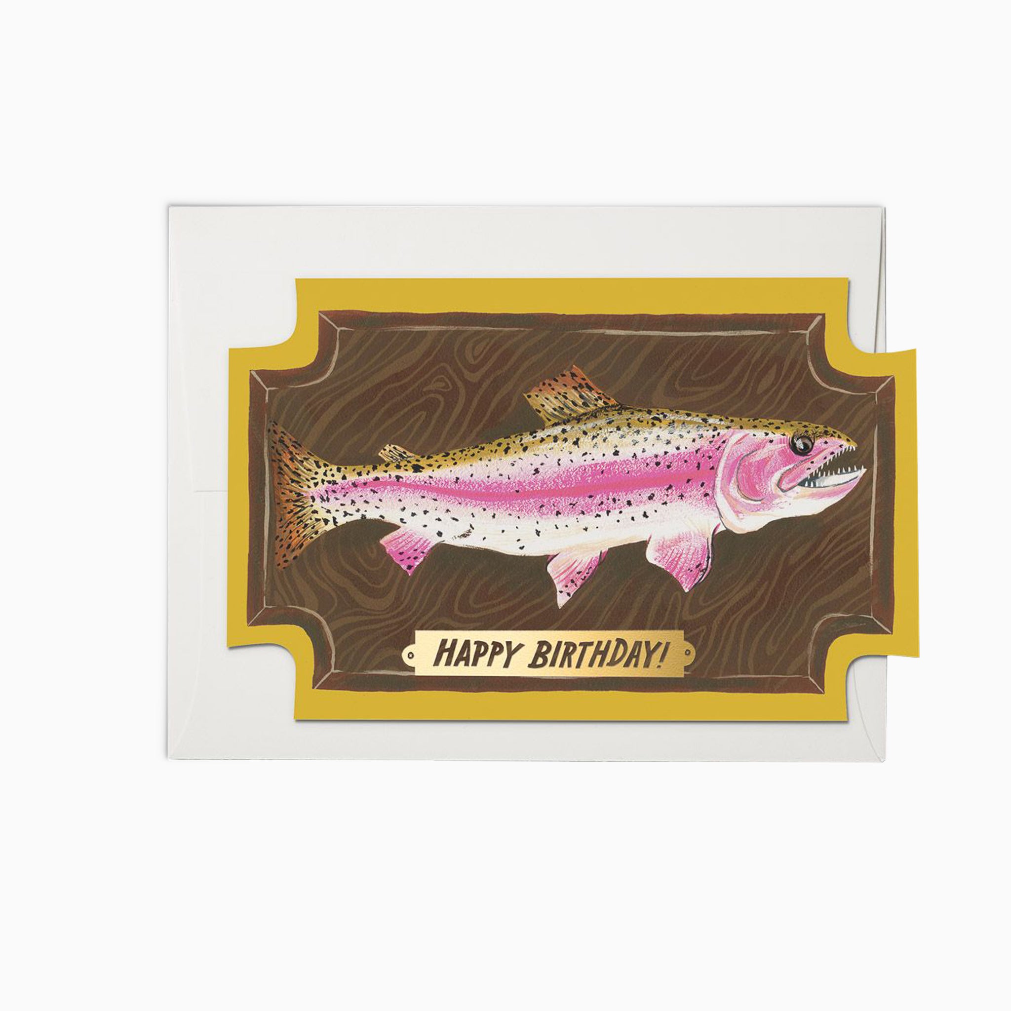 Happy Birthday Fish Card