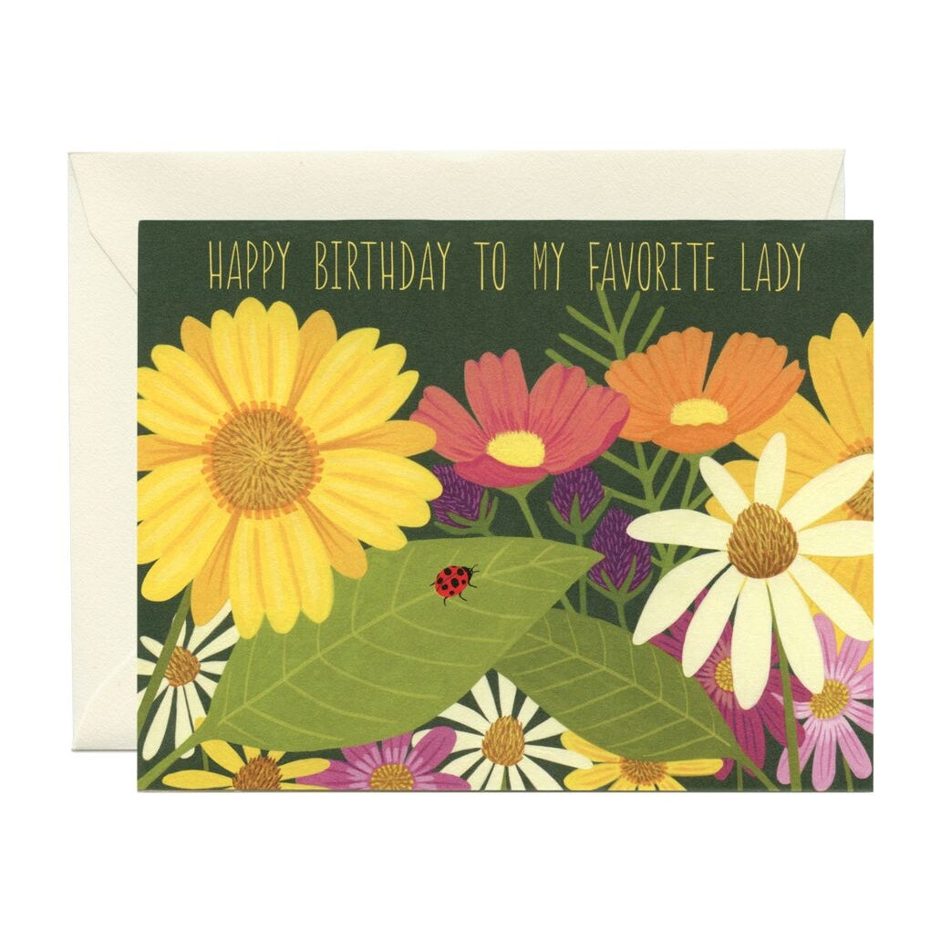 Happy Birthday to my Favorite Lady Card