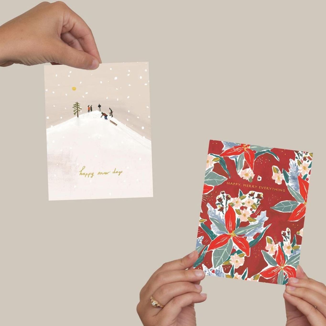 Happy Snow Day - Plantable Card