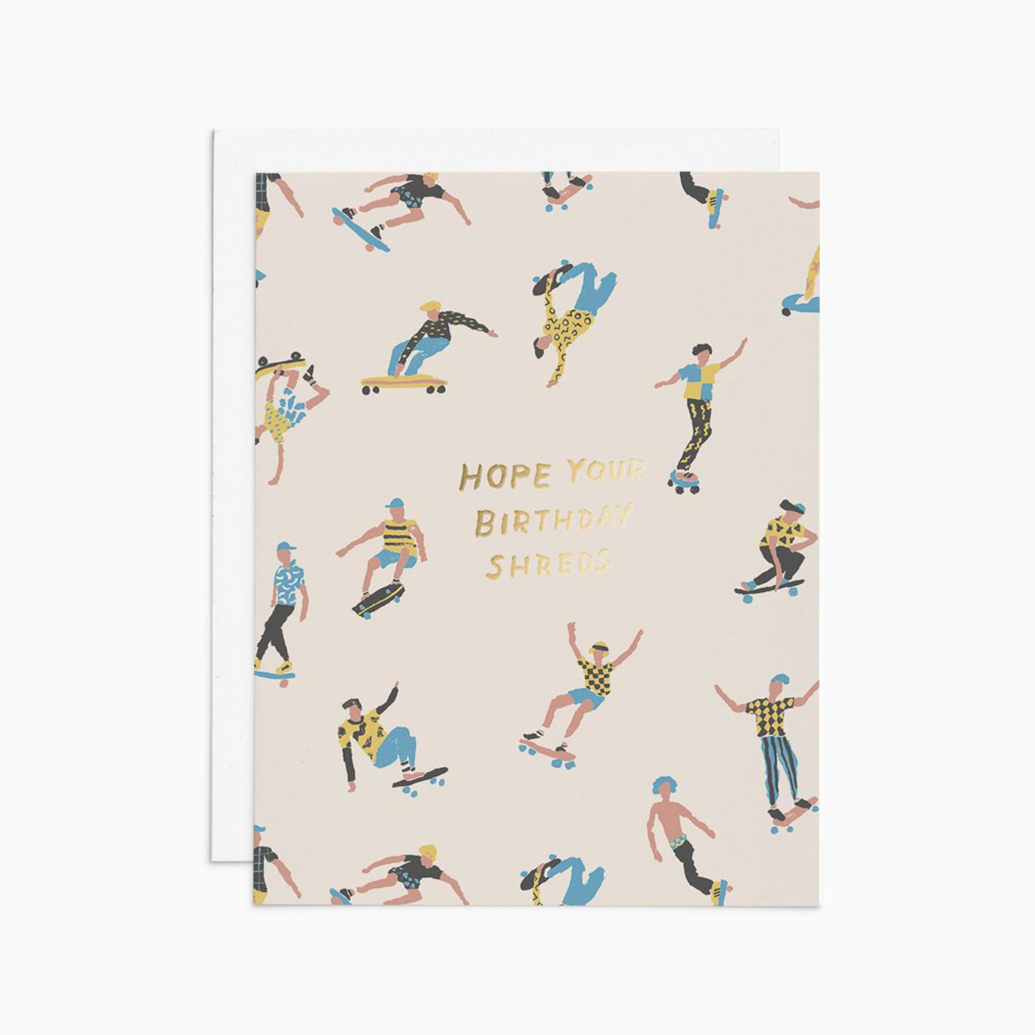 Hope your birthday shreds Card