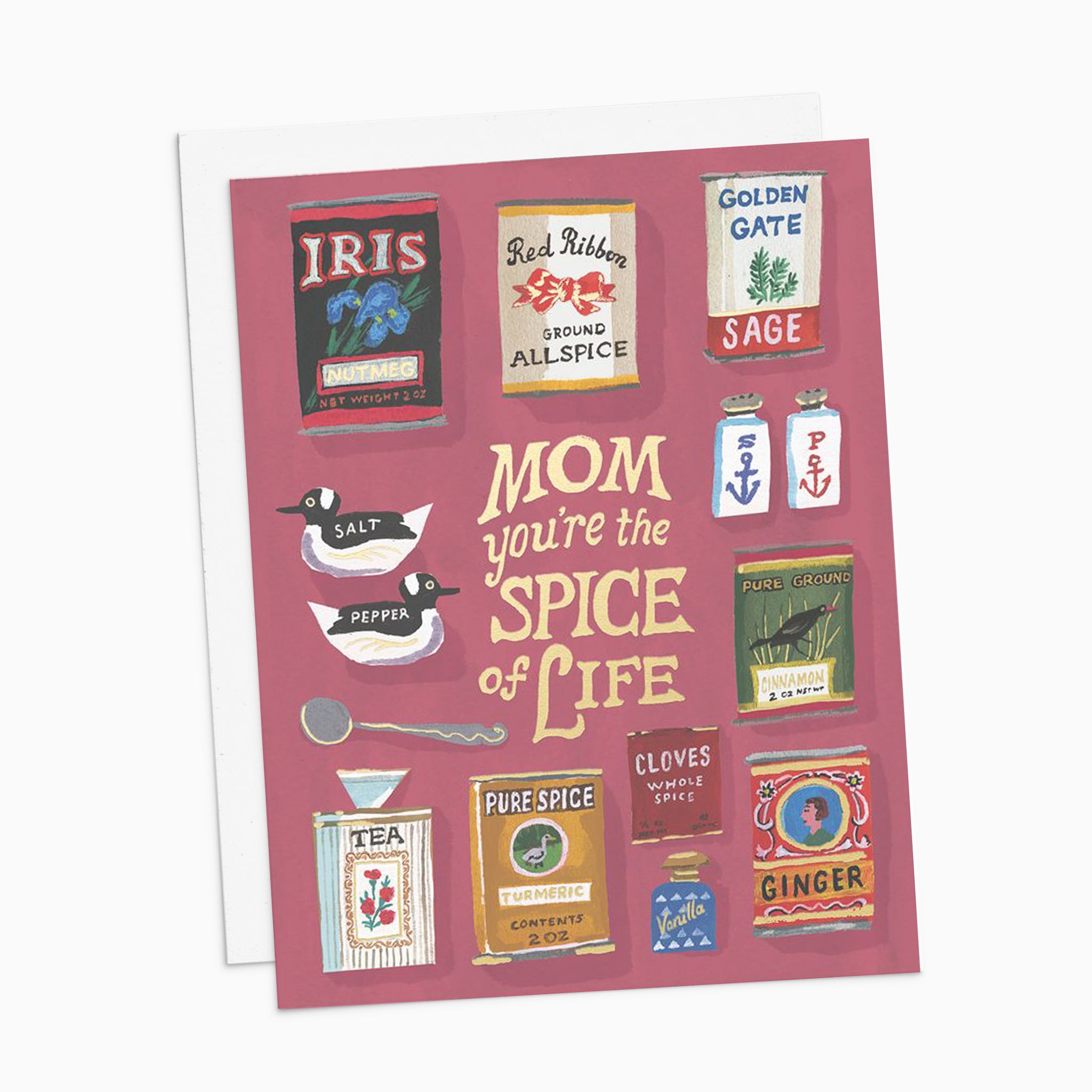 Mom You're the Spice of Life Card