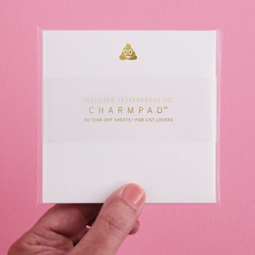 Poop Emoji Charmpad Notepad