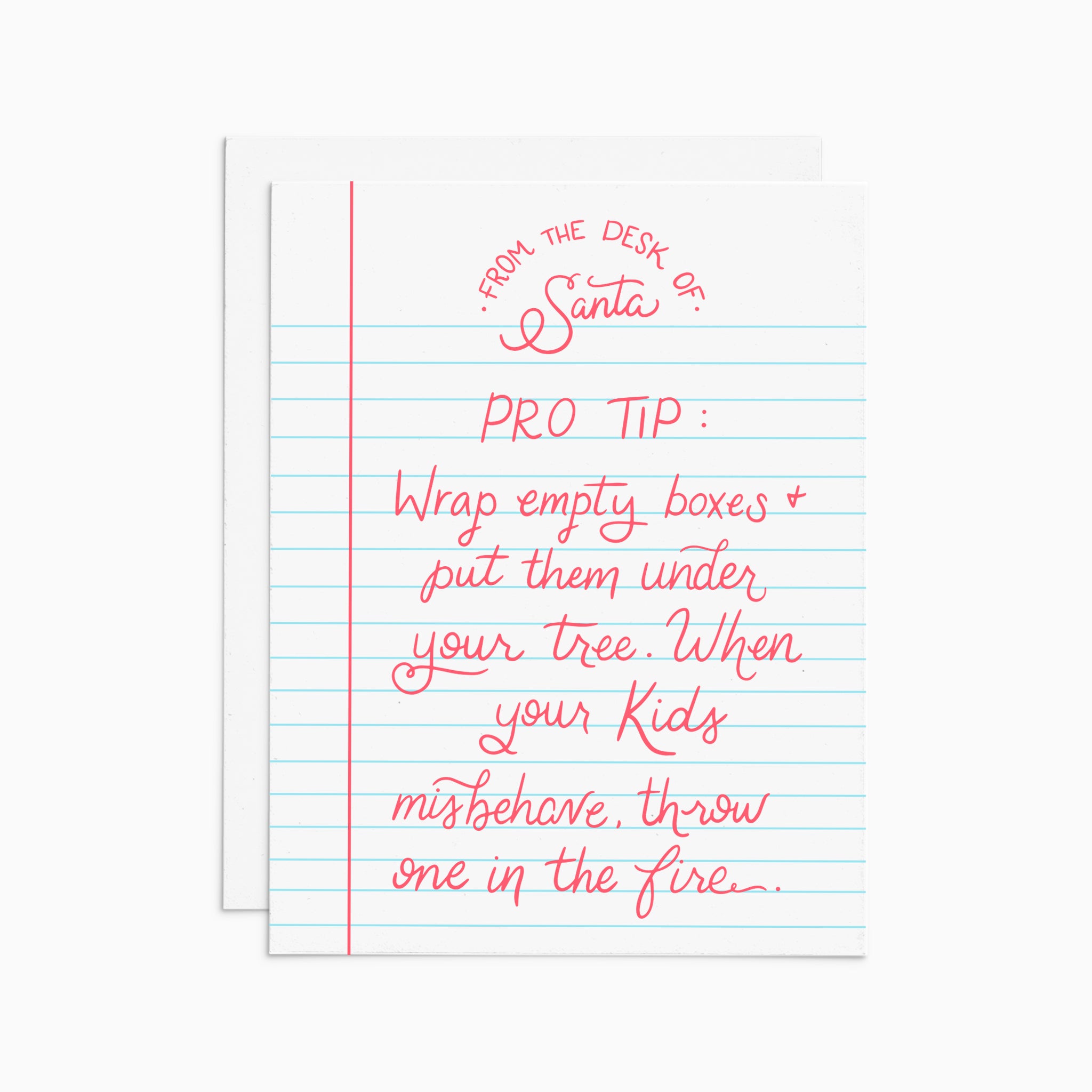 When Your Kids Misbehave Card