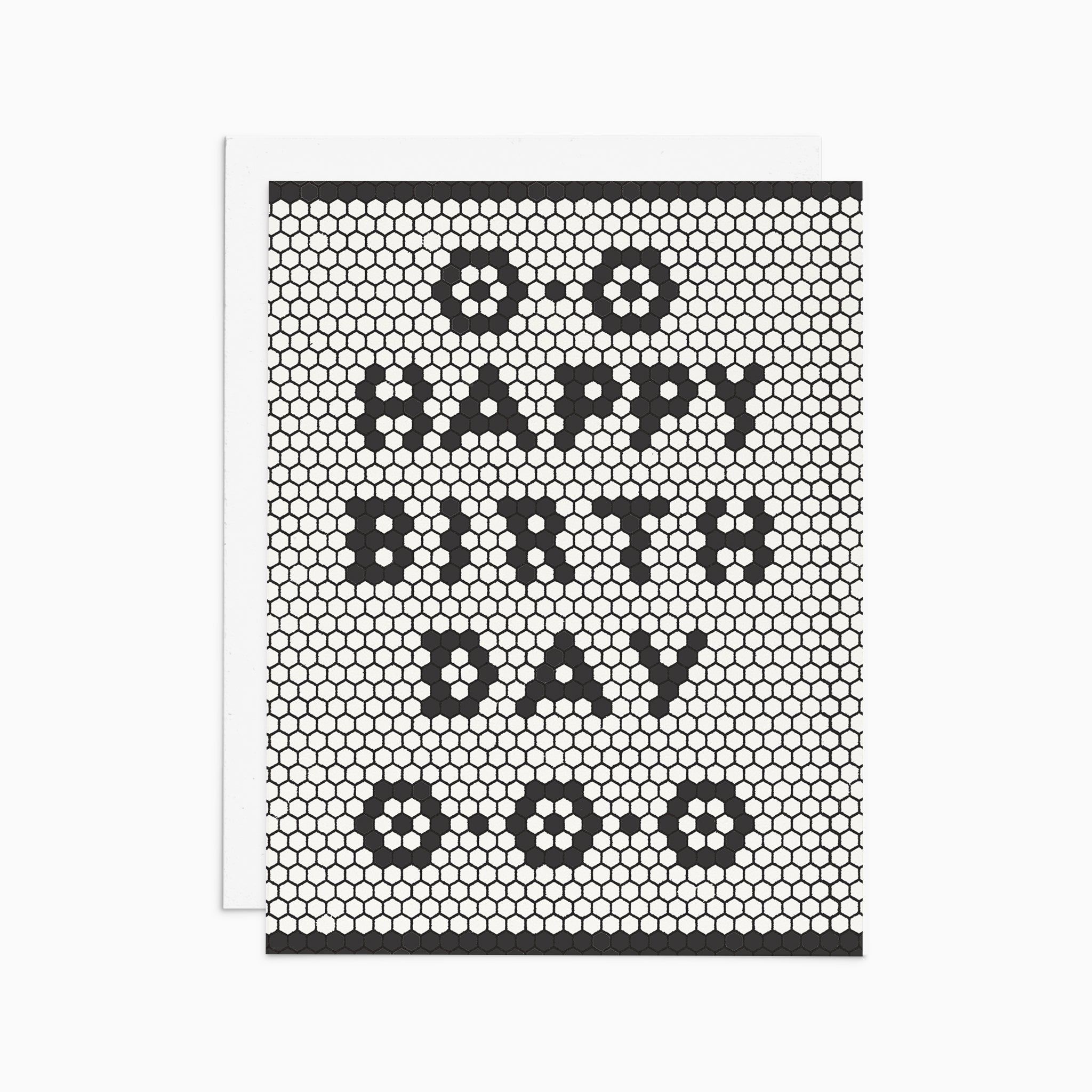 Retro Tile Birthday Card