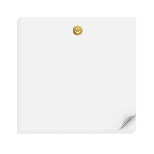 Smiley Face Charmpad Notepad