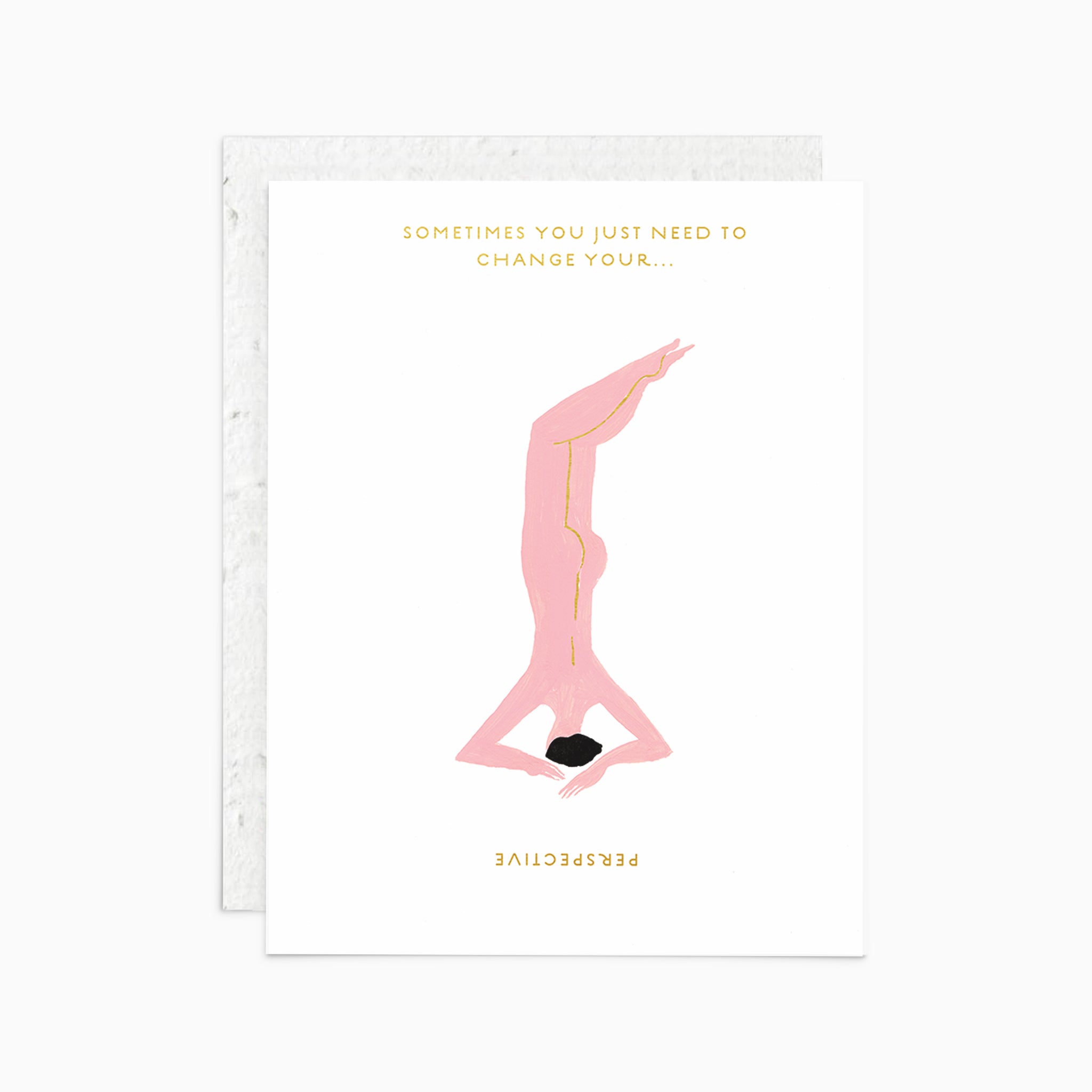 Sometimes You Need to Change Your Perspective - Plantable Card