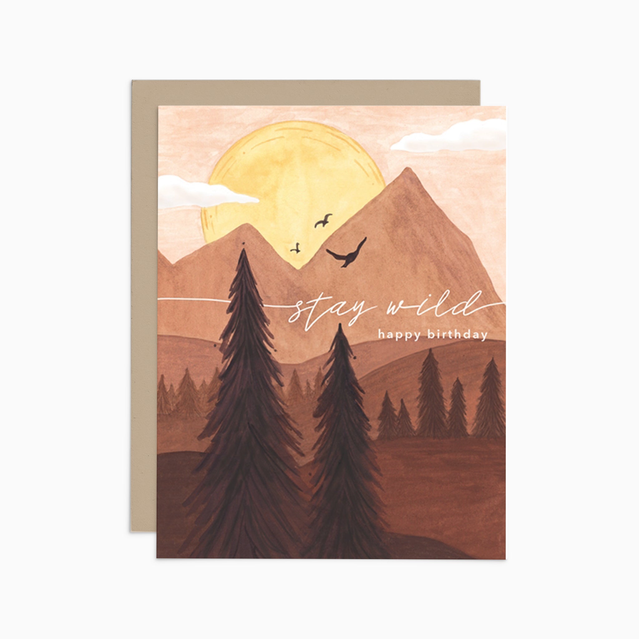 Stay Wild, Happy Birthday Card