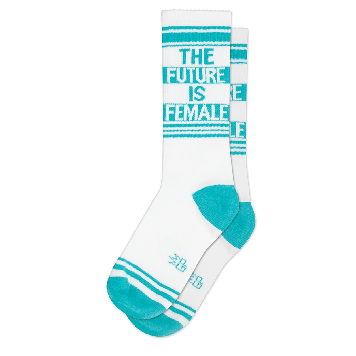 The Future is Female Gym Socks