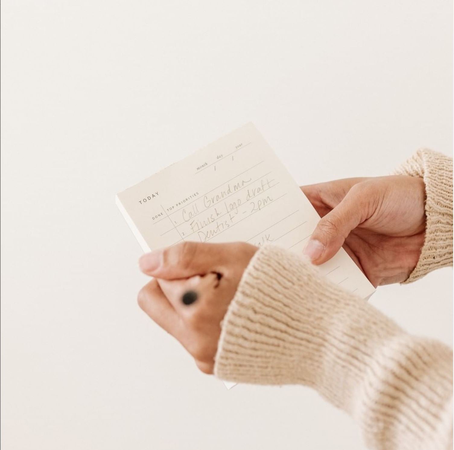 To Do Today Block Notepad