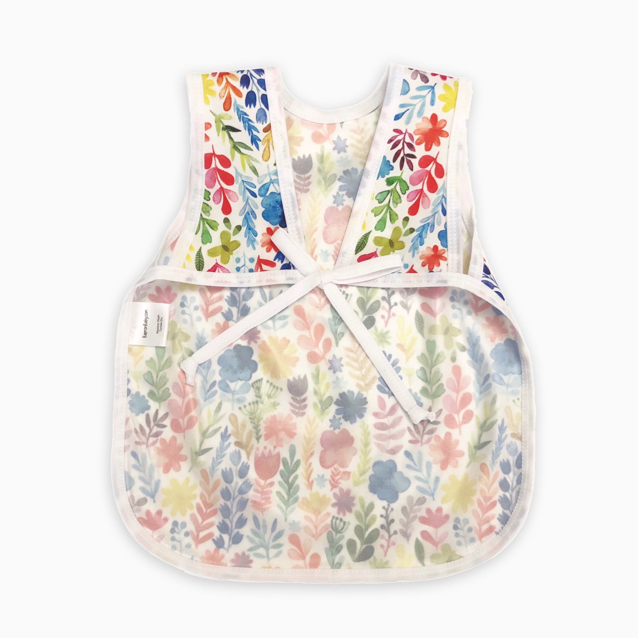 Rainbow Watercolor Floral Bapron