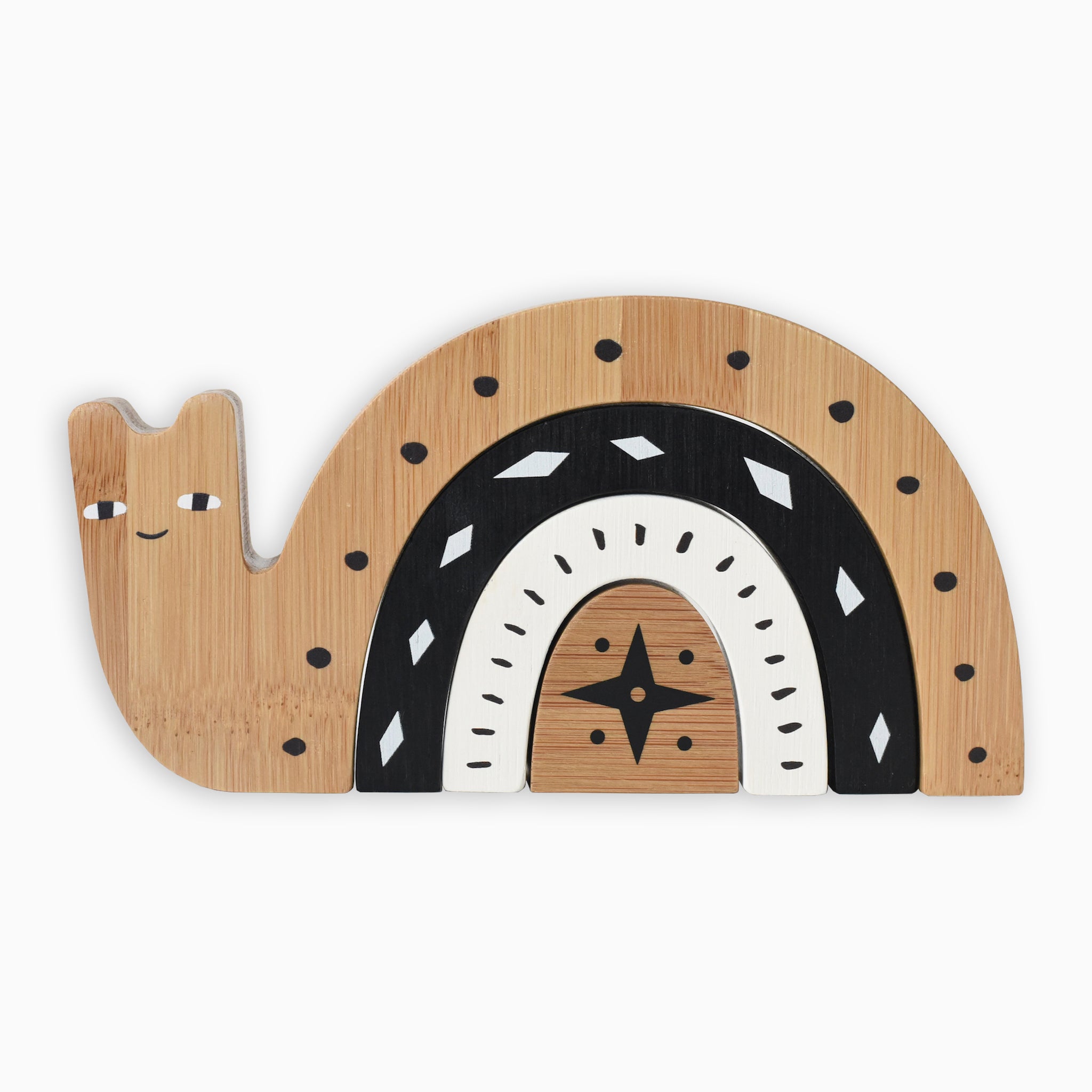 Wooden Snail Stacker