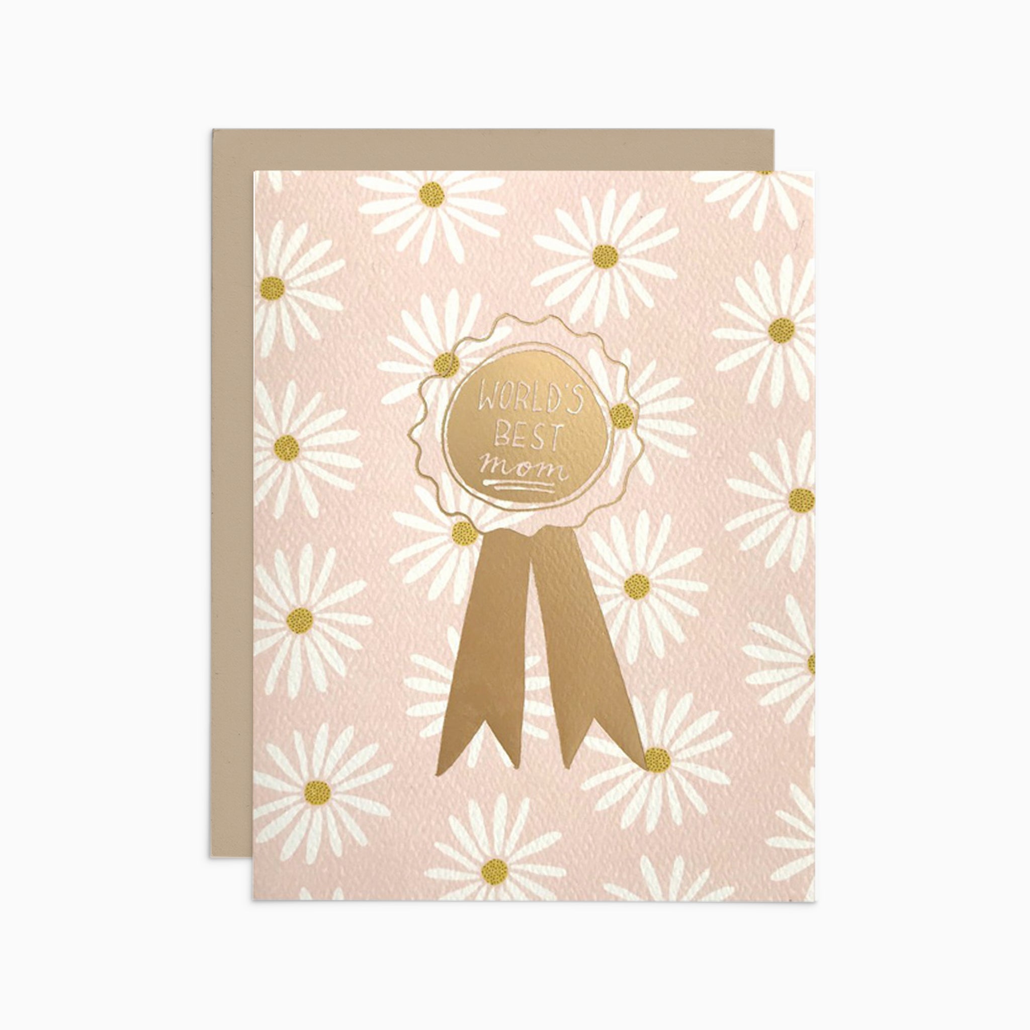 Worlds Best Mom Award Card