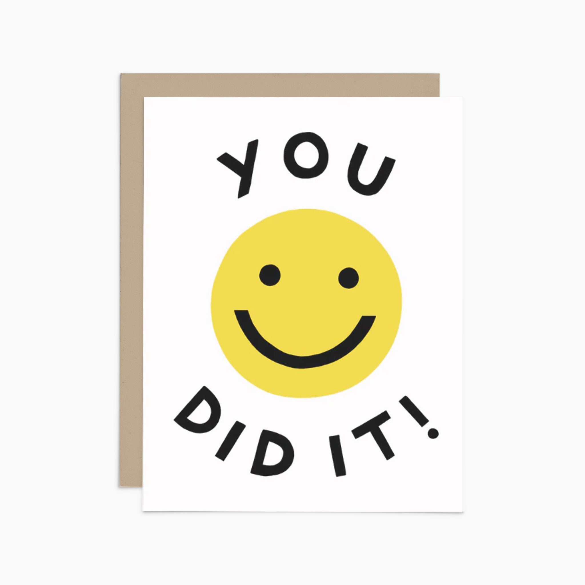 You Did It Card
