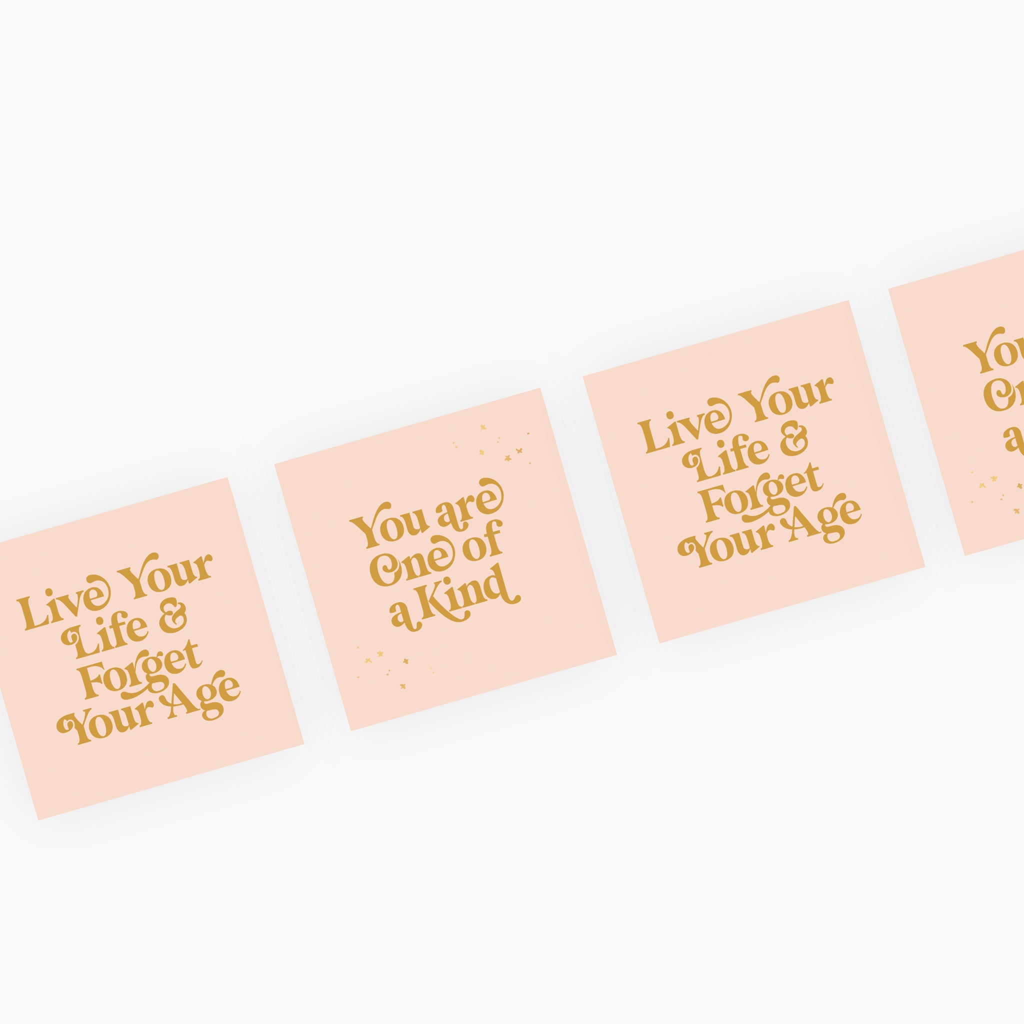 You Are One of a Kind Double-Sided Match Box
