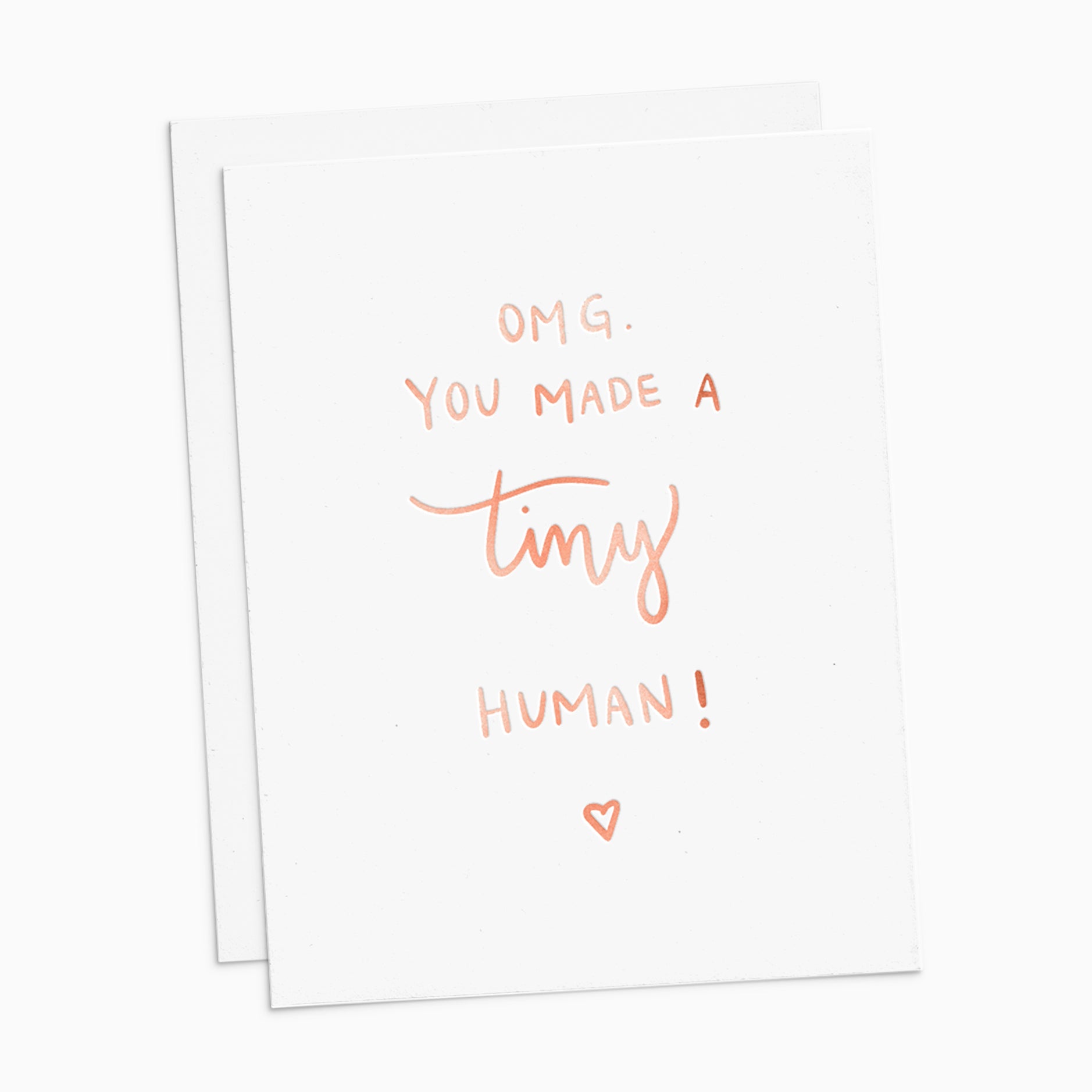Tiny Human Card
