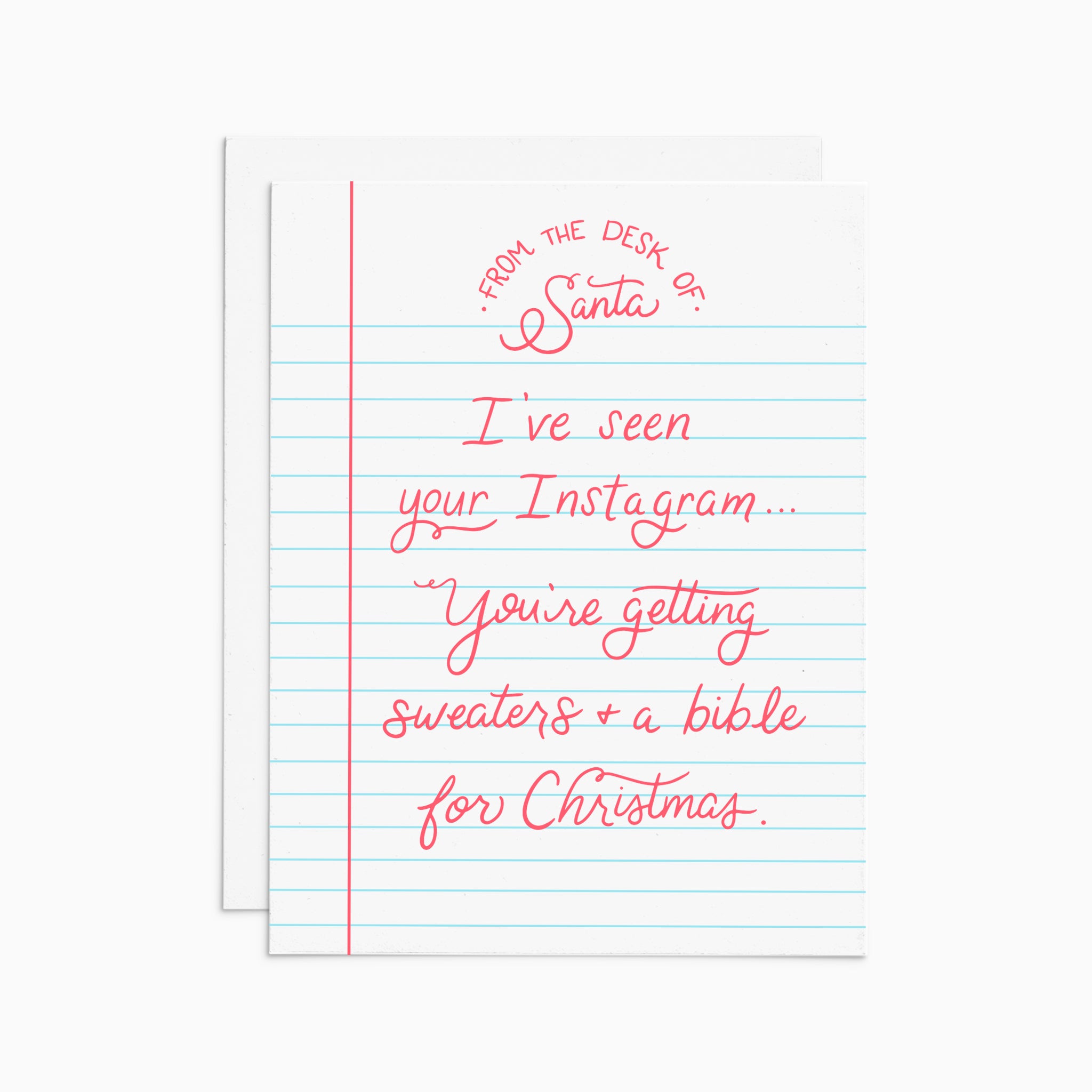 I've Seen Your Instagram Card