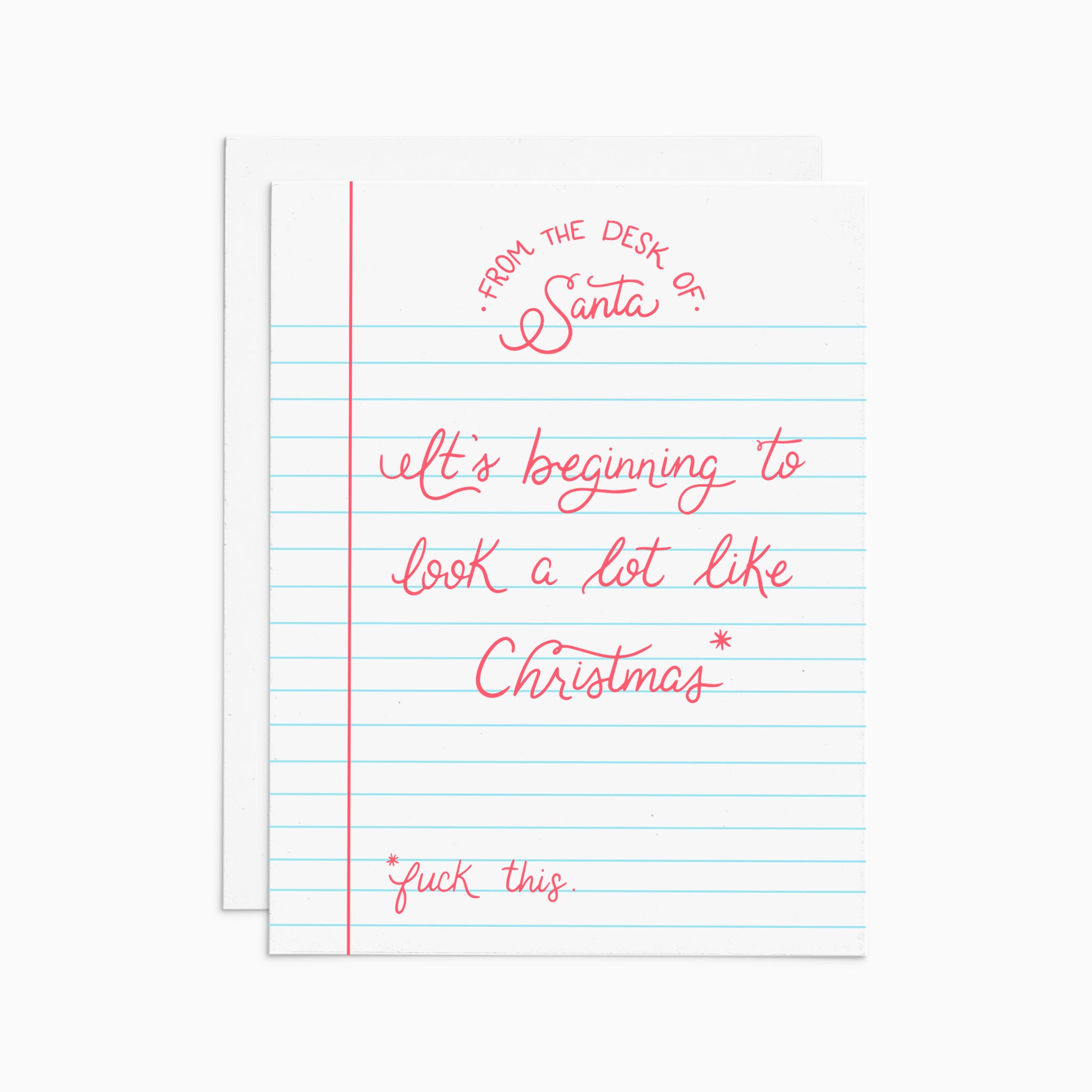 Beginning to Look a lot like Christmas Card